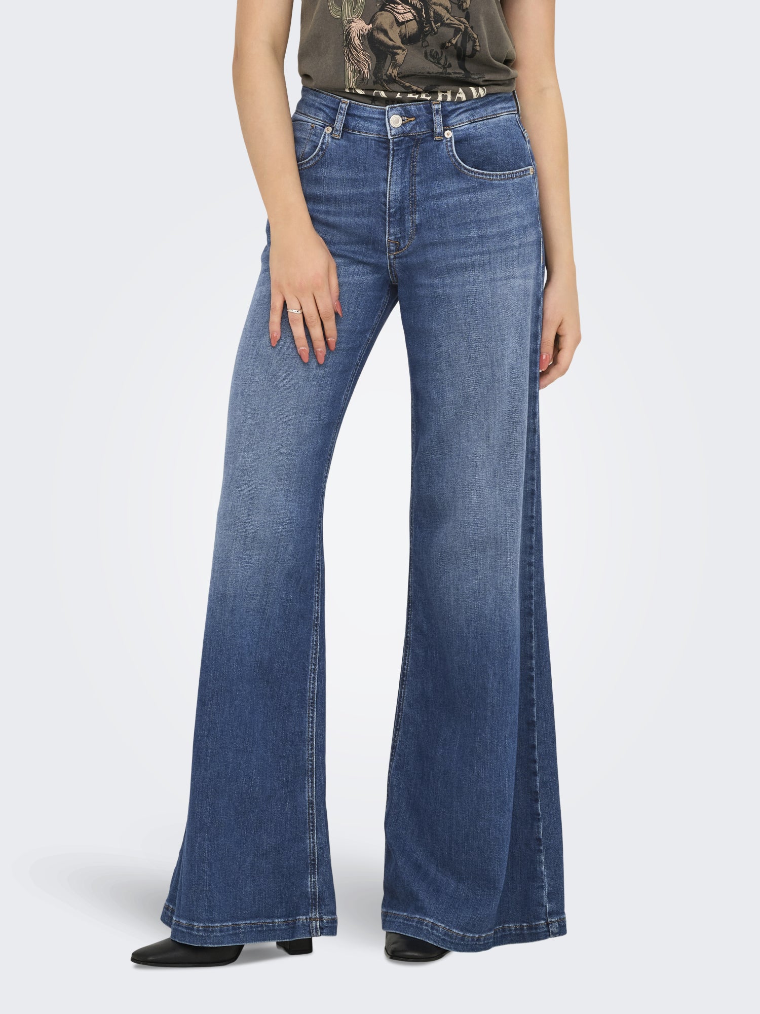 ONLY Relaxed, Weit  blau