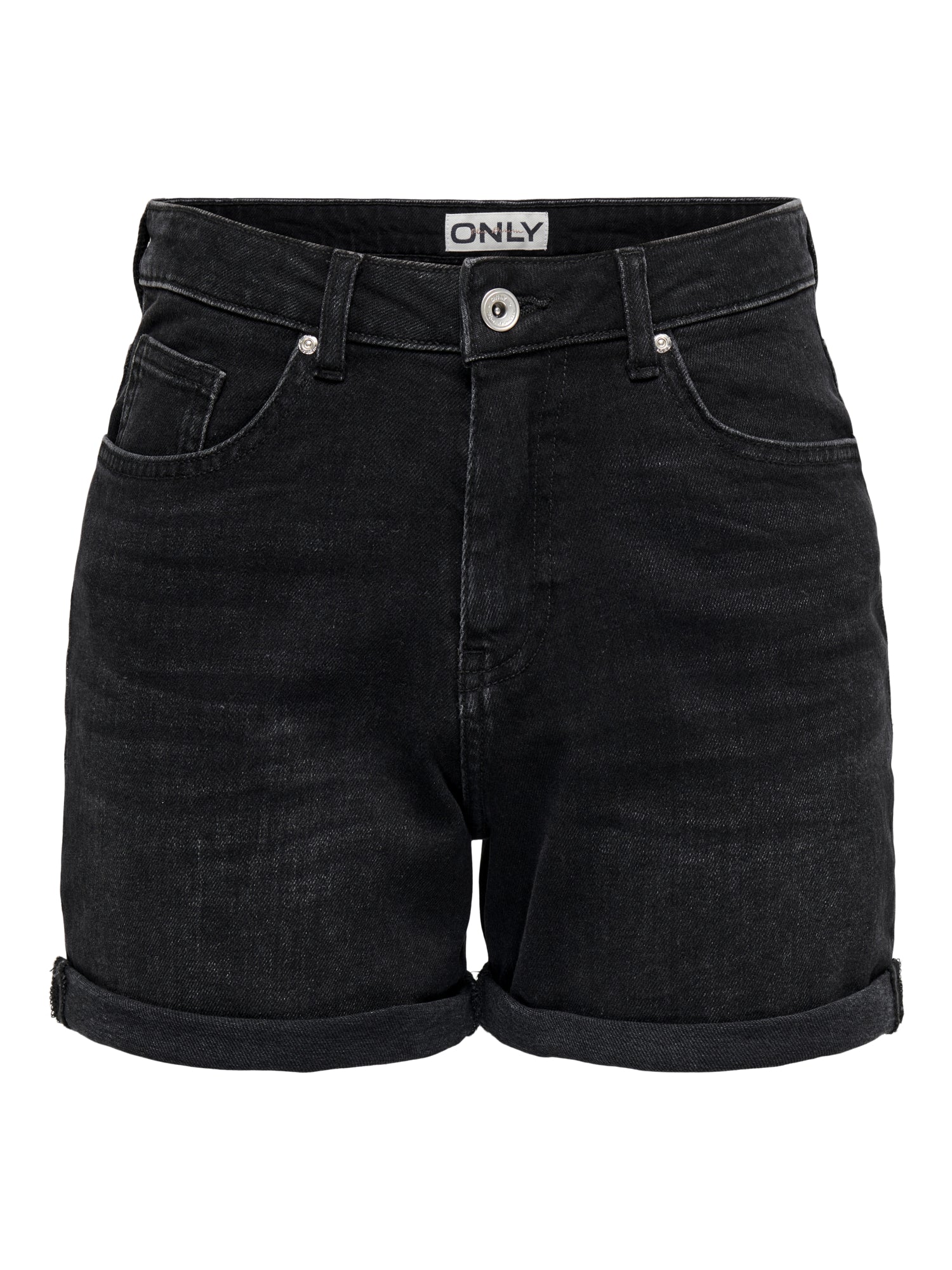 ONLY Jeansshorts schwarz