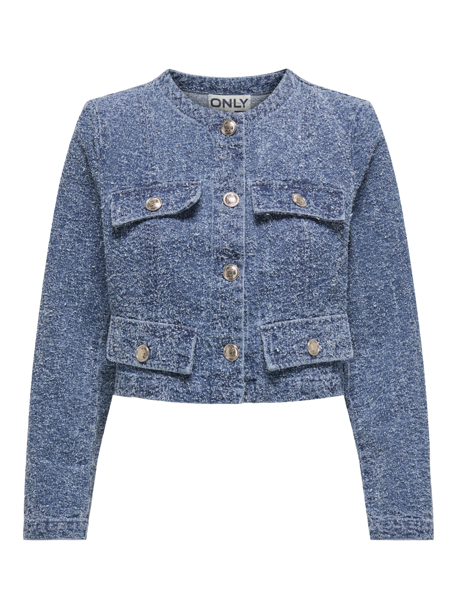 ONLY Jeansjacken blau