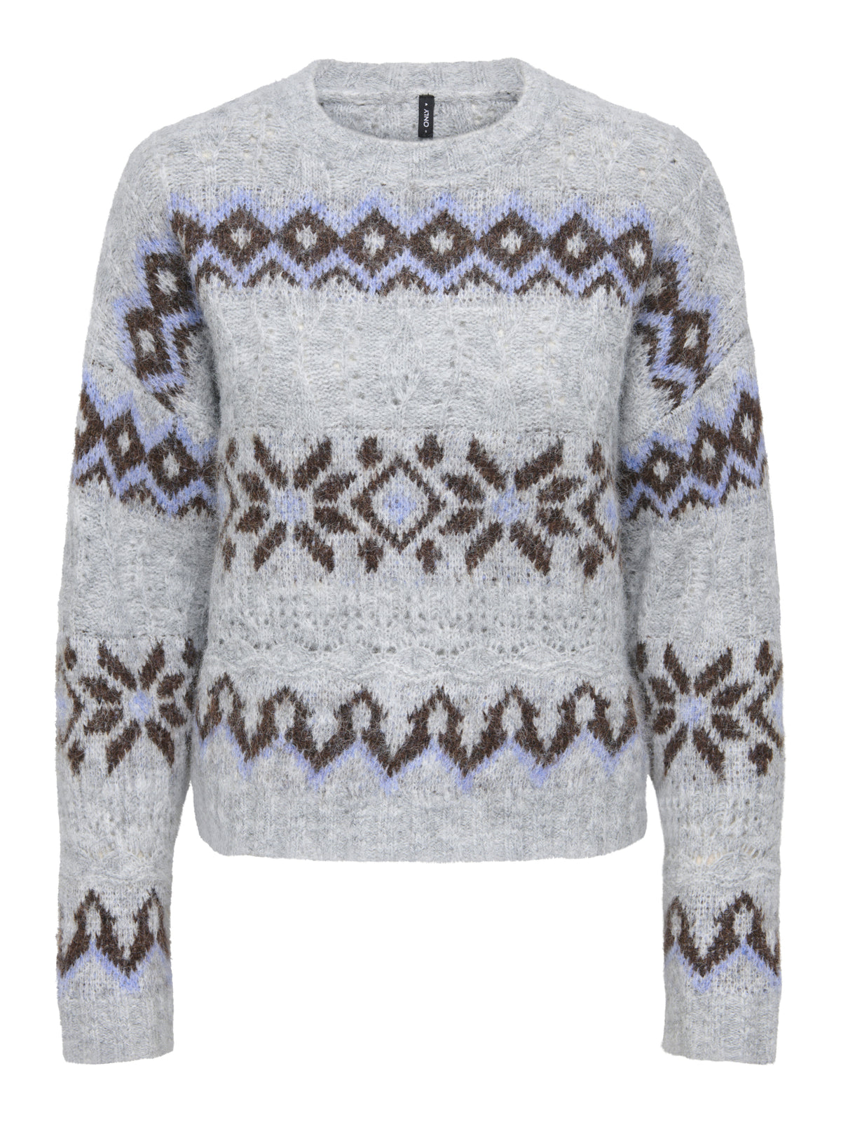 ONLY Pullover hellgrau