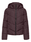 ONLY Outdoor-Jacken bordeaux