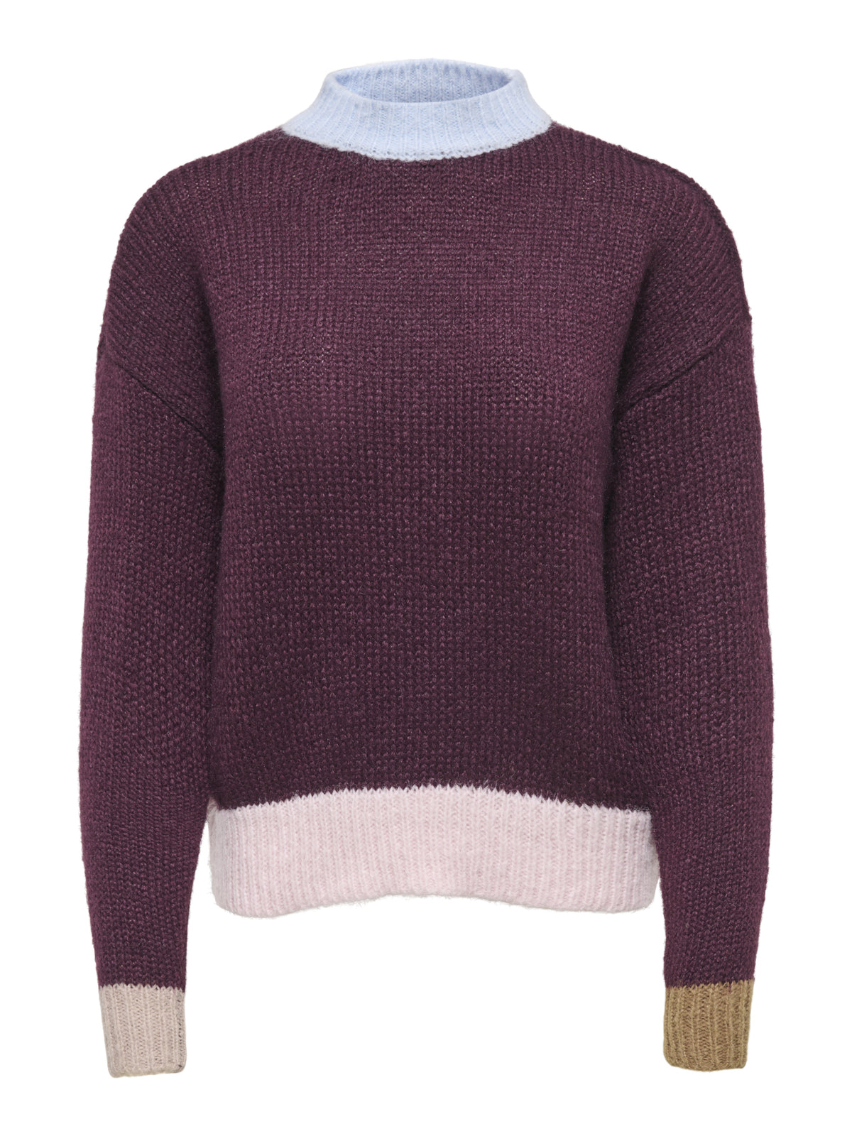 ONLY Pullover bordeaux