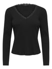 ONLY Langarmshirts schwarz