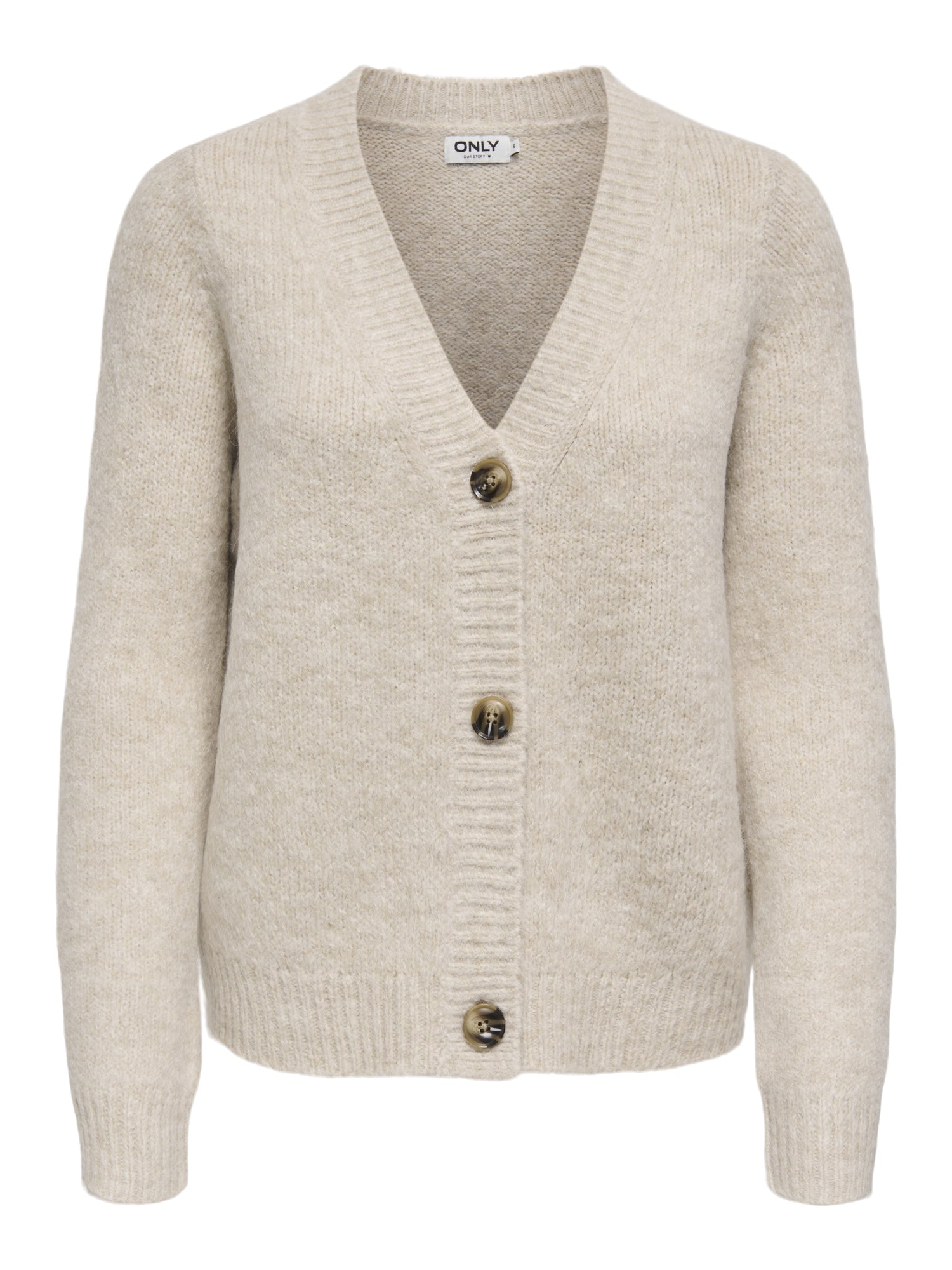 ONLY Strickjacken beige