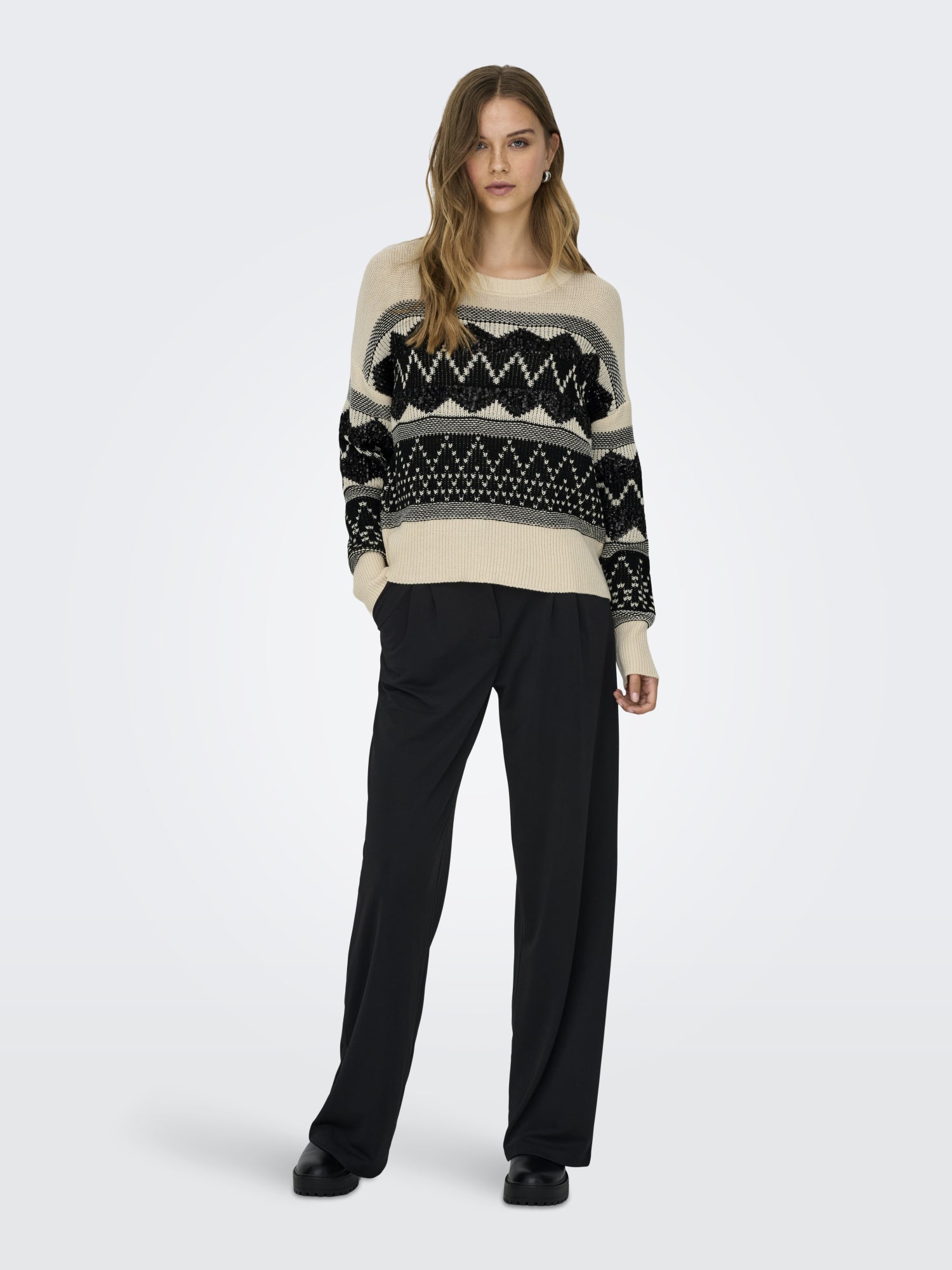 ONLY Pullover  creme