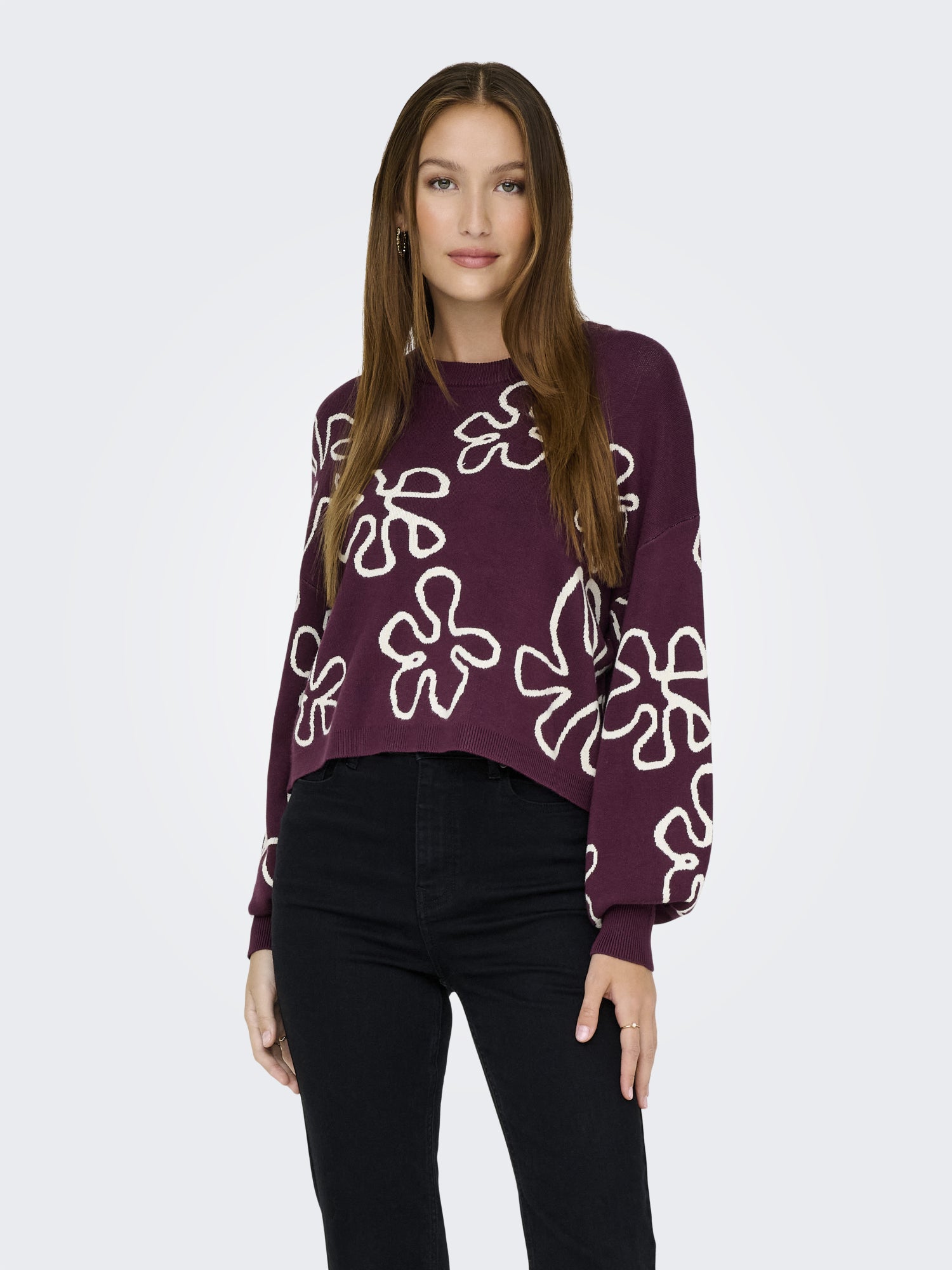 ONLY Pullover  lila