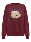 ONLY Sweatshirts bordeaux