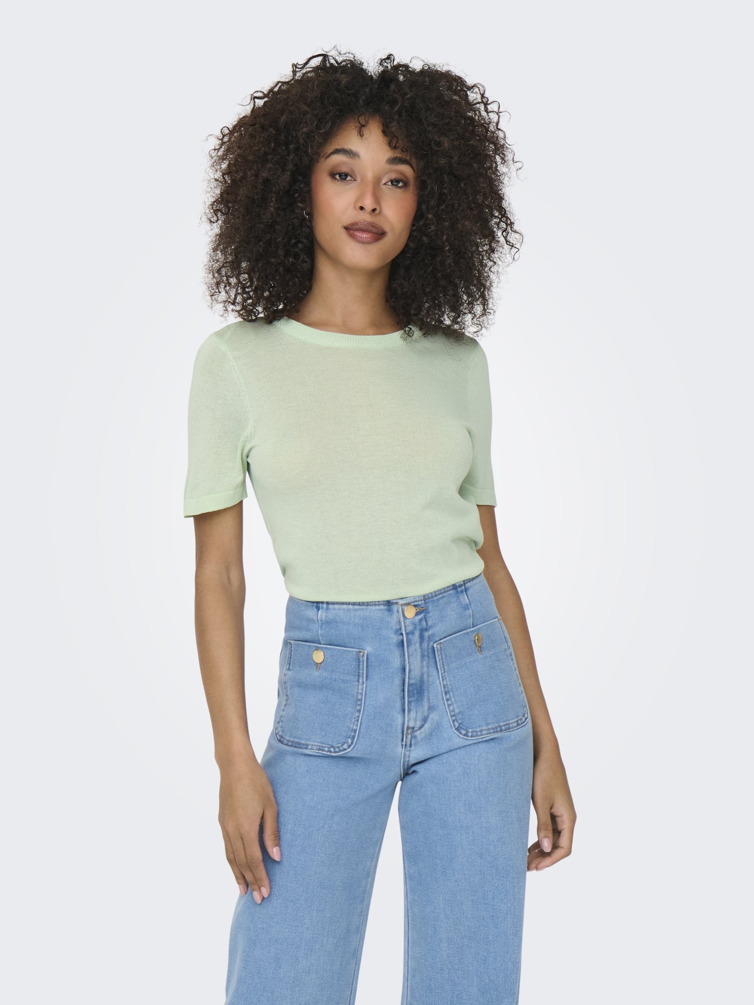 ONLY T-Shirts grün