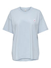 ONLY T-Shirts hellblau