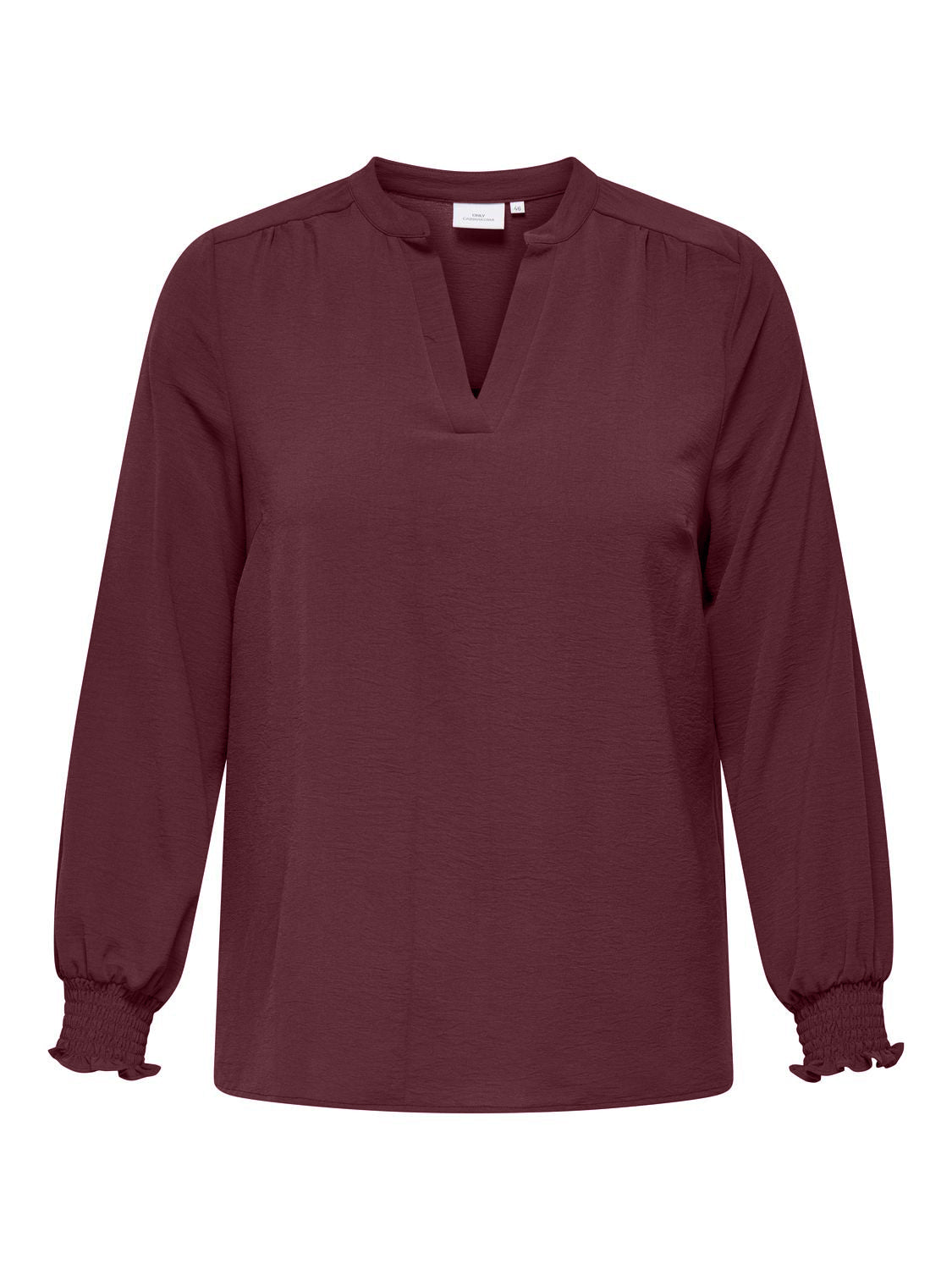 ONLY Carmakoma Blusen bordeaux