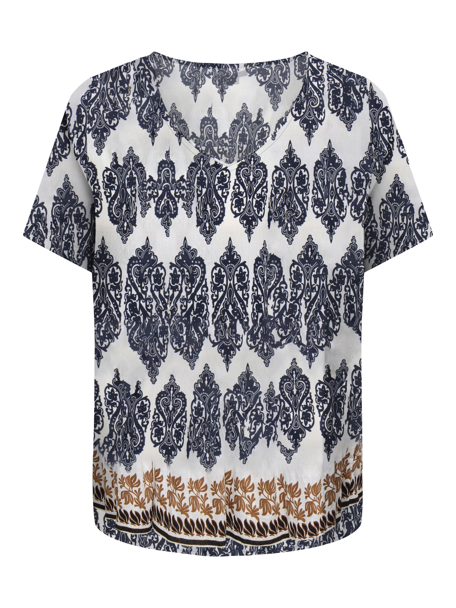 ONLY Carmakoma Blusen dunkelblau