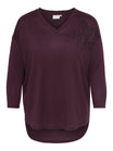 ONLY Carmakoma Blusen schwarz
