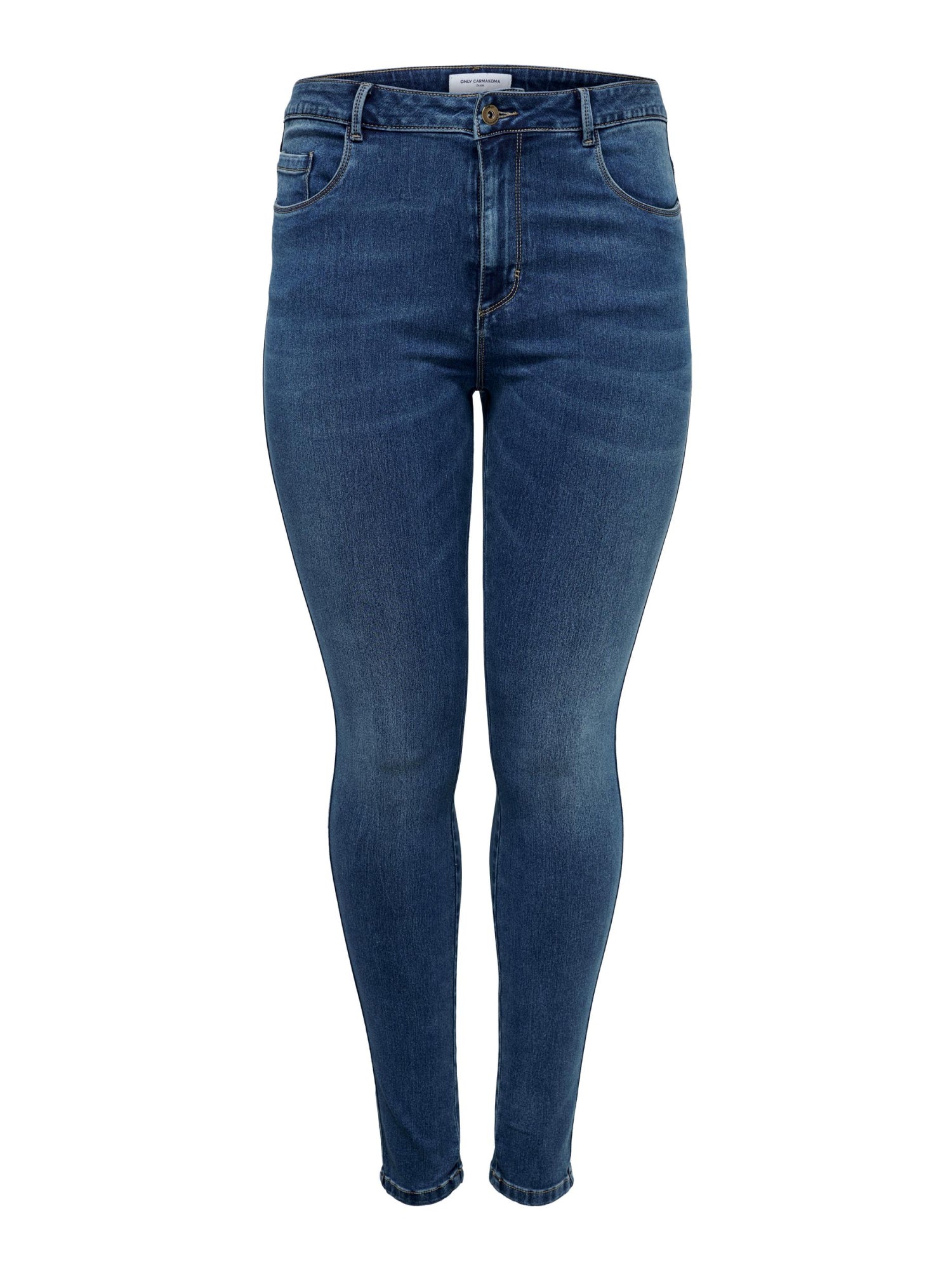 ONLY Carmakoma Skinny, Slim dunkelblau