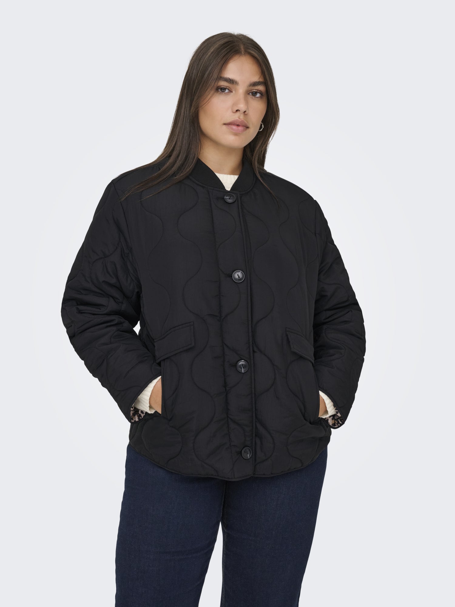 ONLY Carmakoma Jacken & Mäntel  schwarz