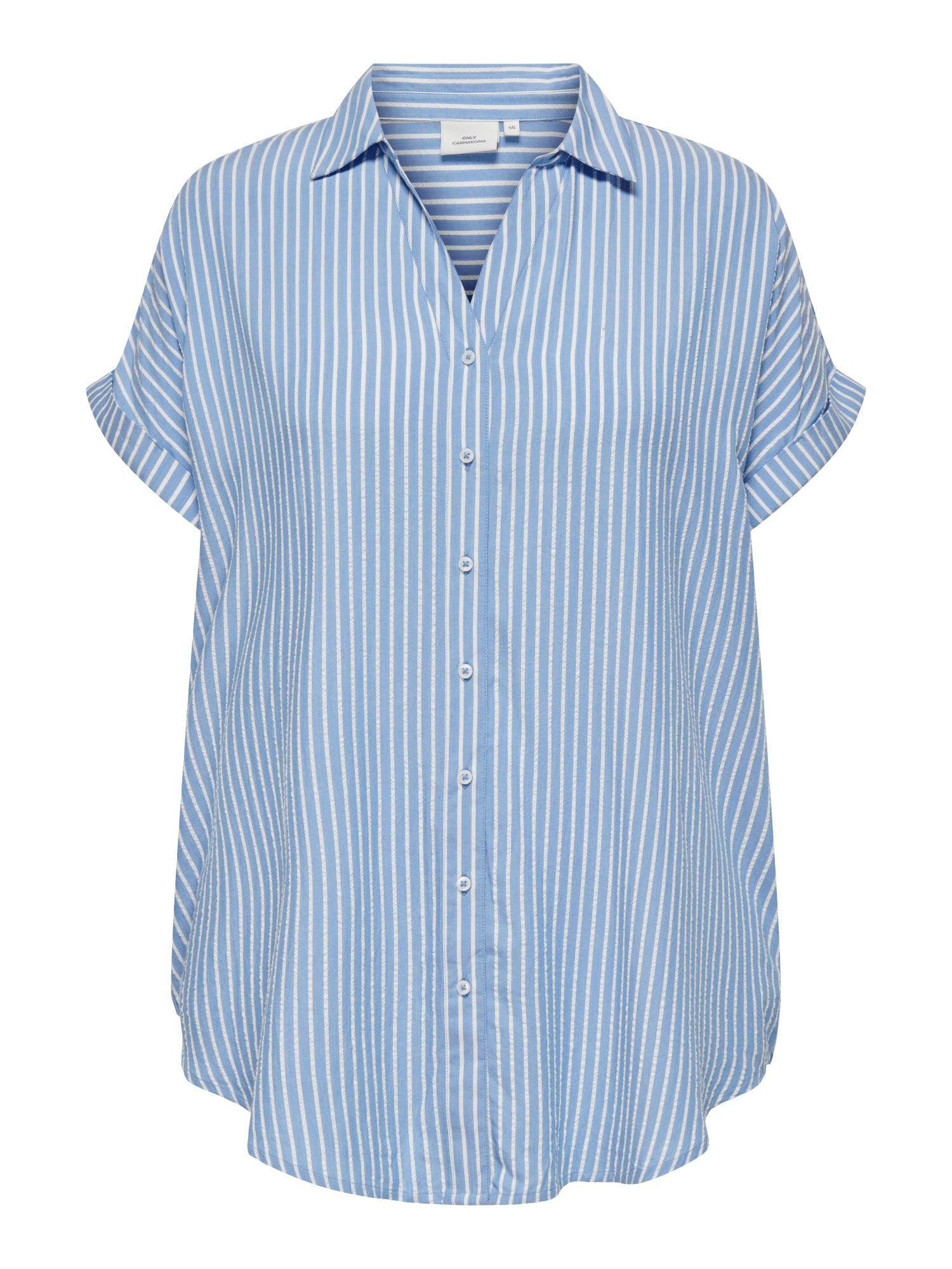 ONLY Carmakoma Blusen blau