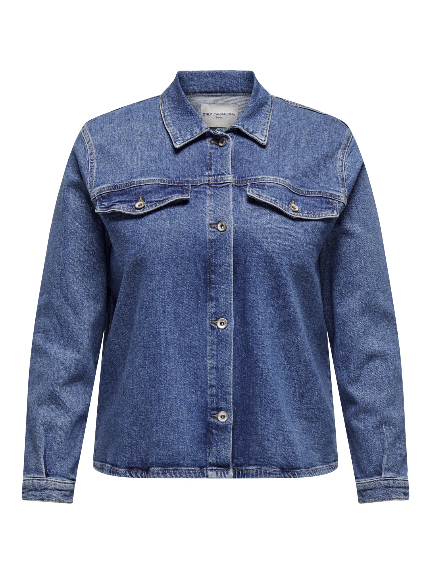 ONLY Carmakoma Blusen blau