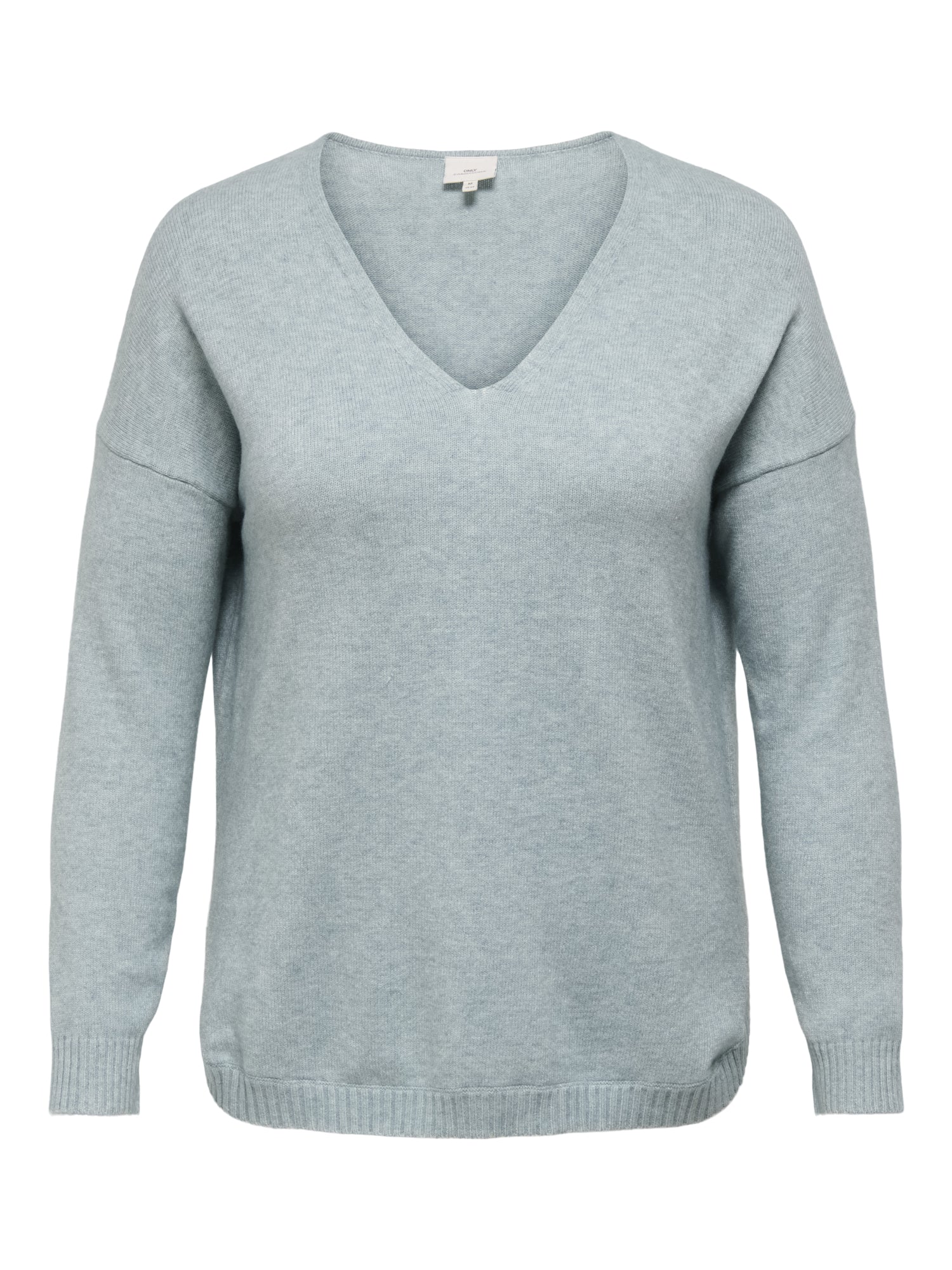 ONLY Carmakoma Pullover hellblau