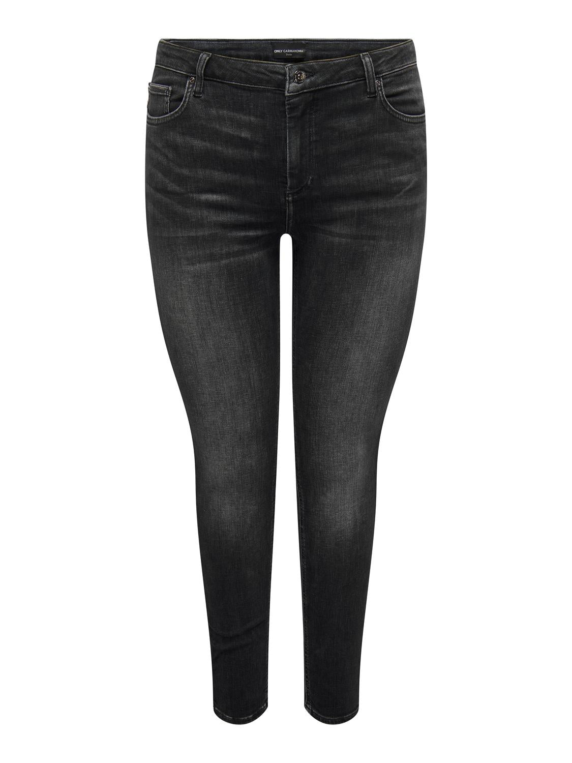 ONLY Carmakoma Skinny, Slim schwarz