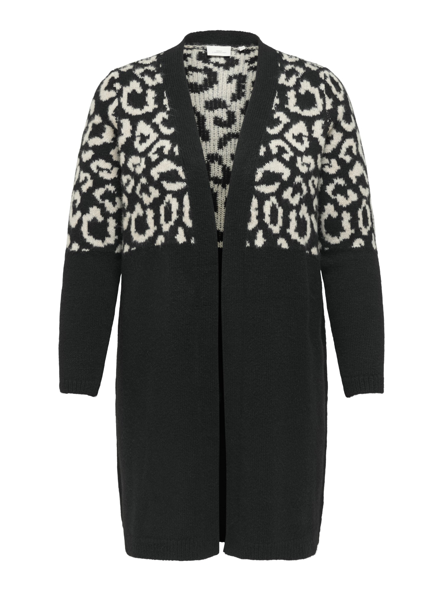 ONLY Carmakoma Strickjacken  schwarz