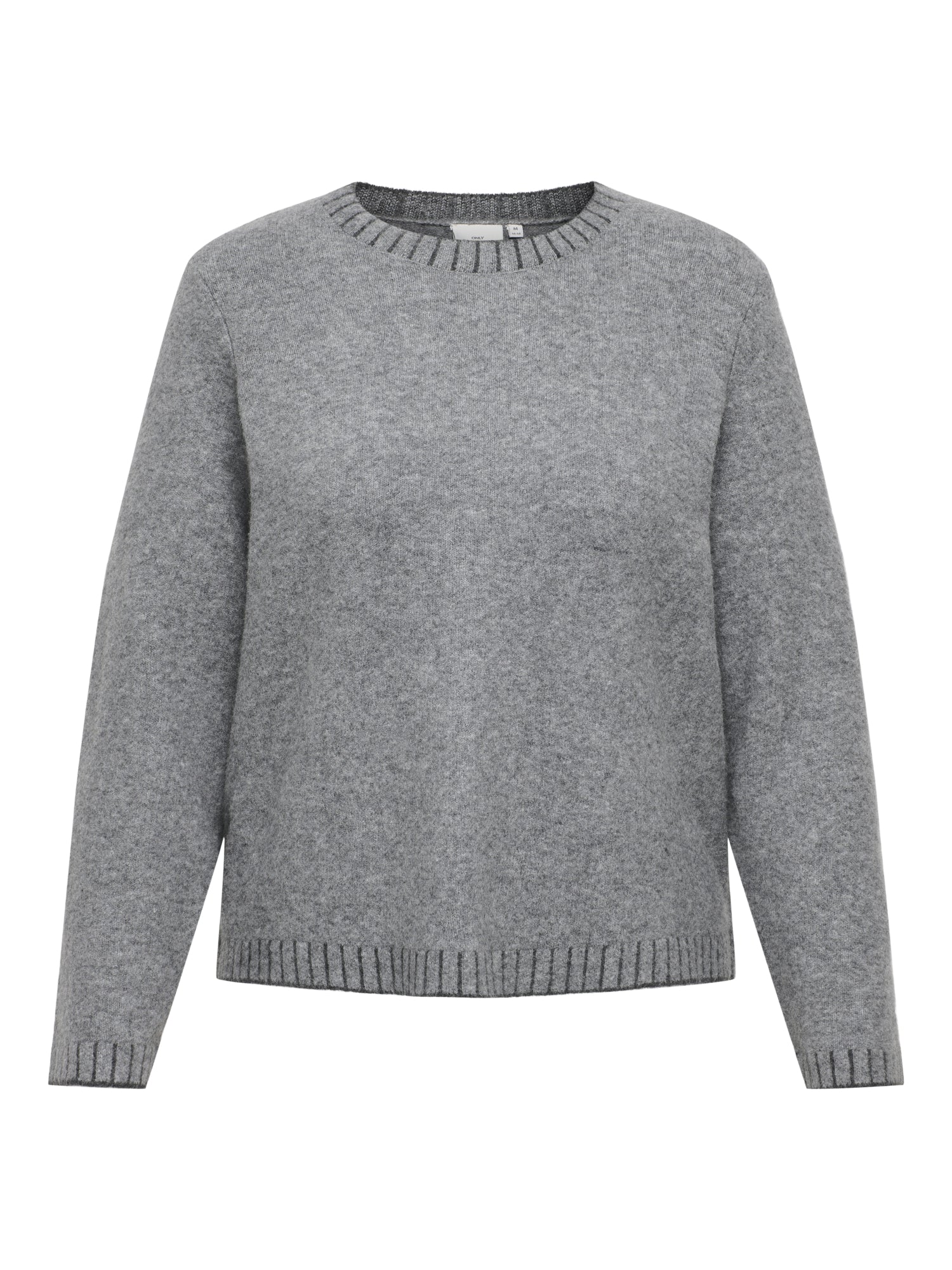 ONLY Carmakoma Pullover hellgrau
