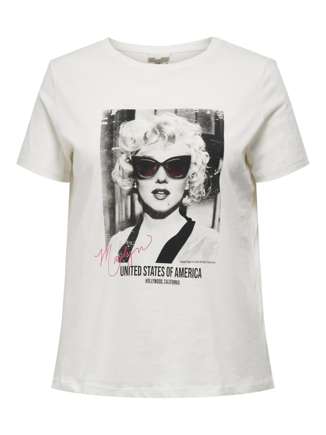 ONLY Carmakoma T-Shirts weiß