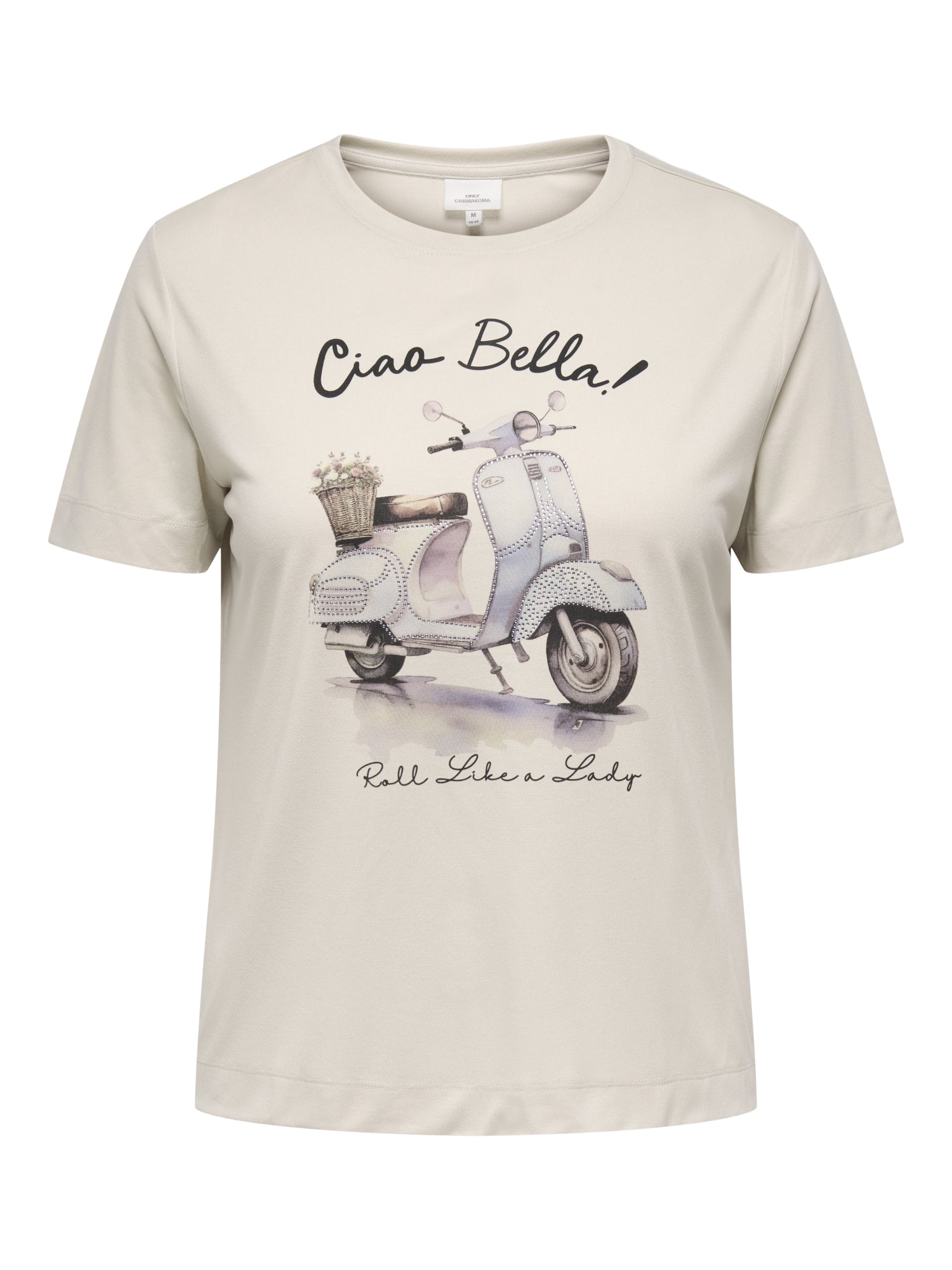ONLY Carmakoma T-Shirts beige