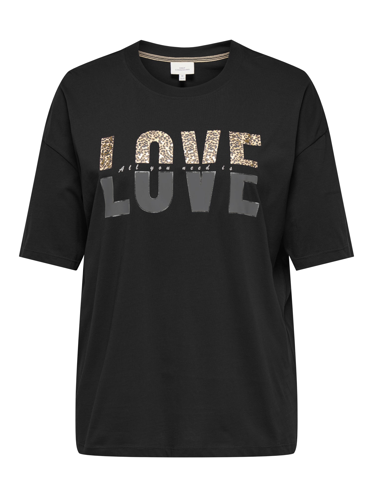 ONLY Carmakoma T-Shirts schwarz