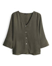 OPUS Blusen  oliv