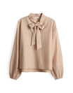 OPUS Blusen hellbraun