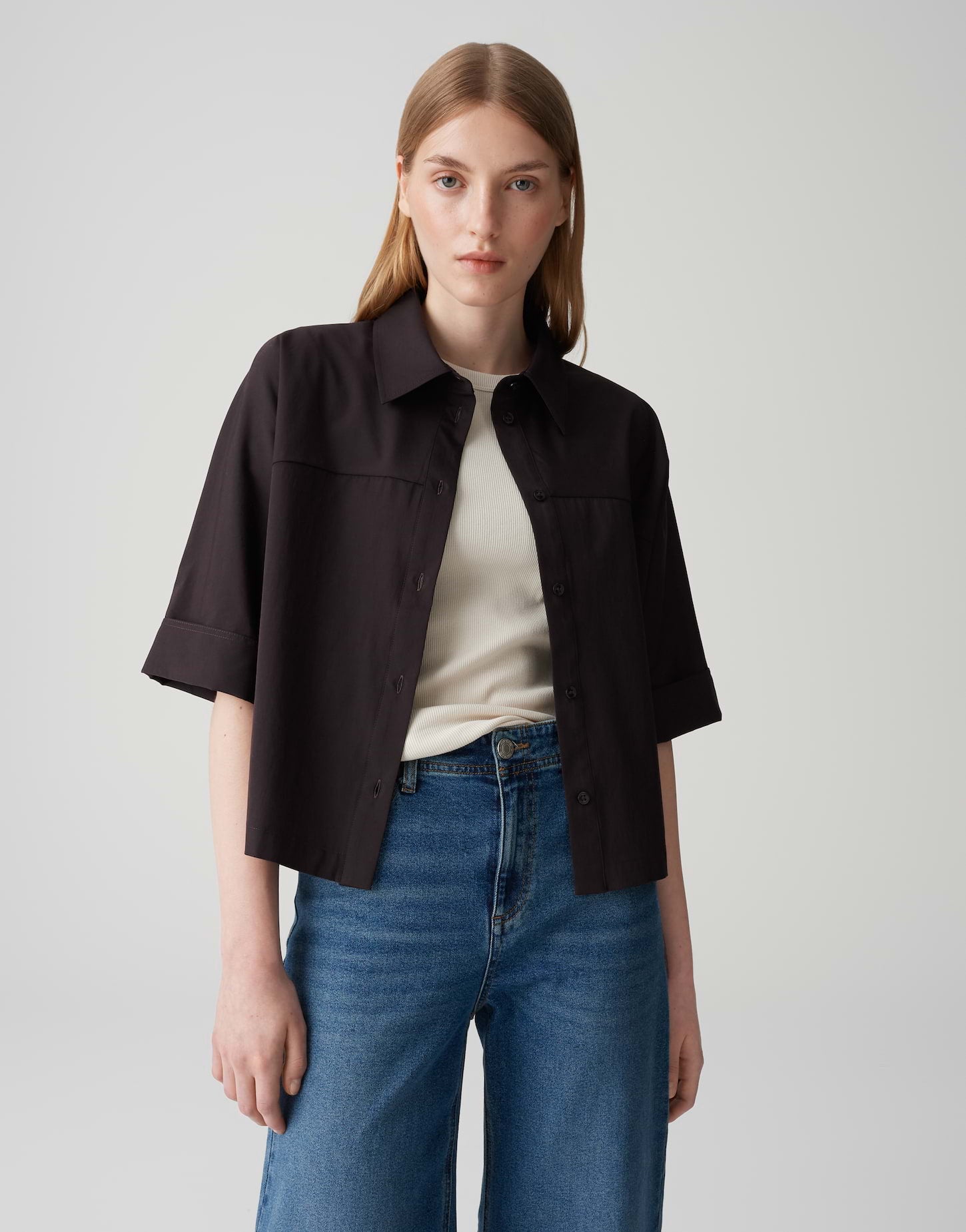 OPUS Hemdblusen  braun