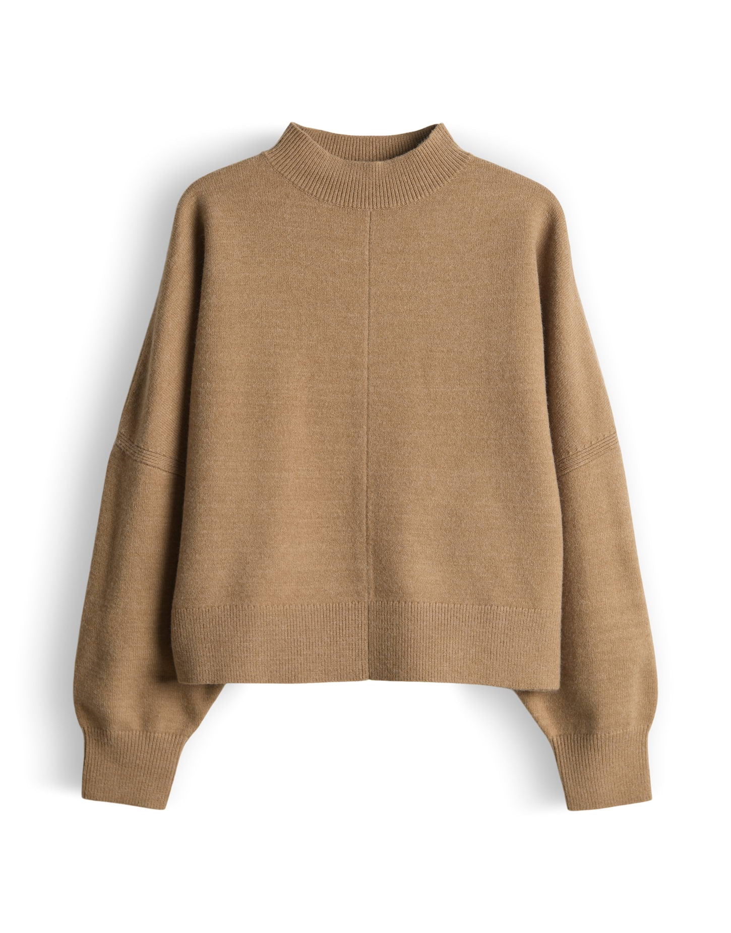OPUS Pullover hellbraun