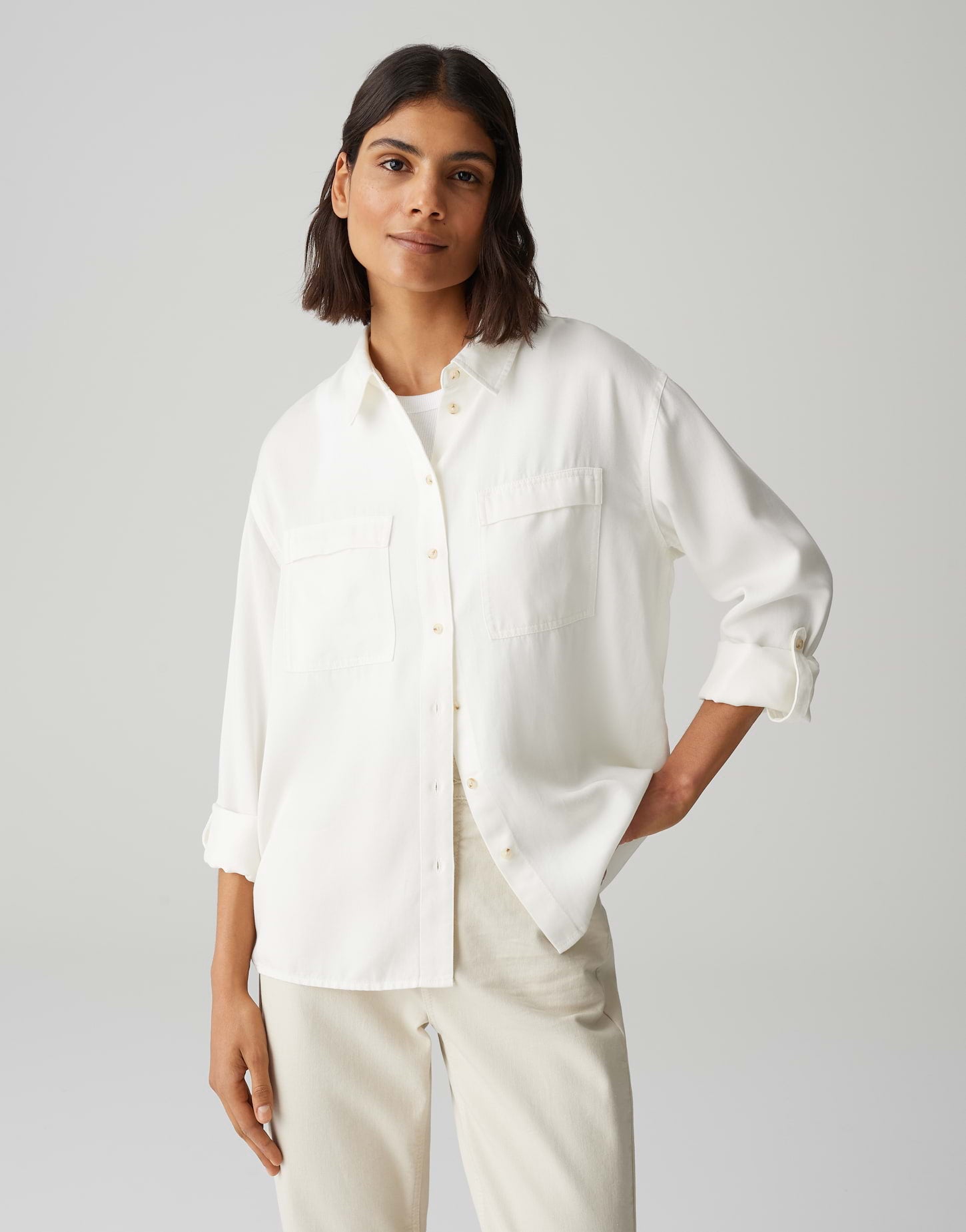 OPUS Hemdblusen  weiß