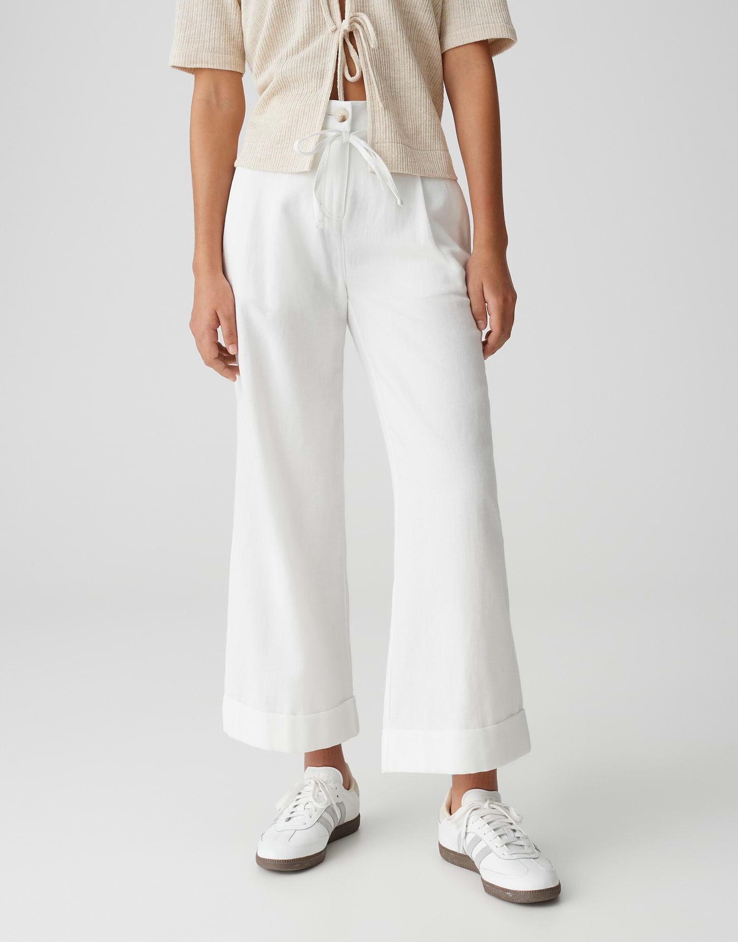 OPUS Culottes  weiß