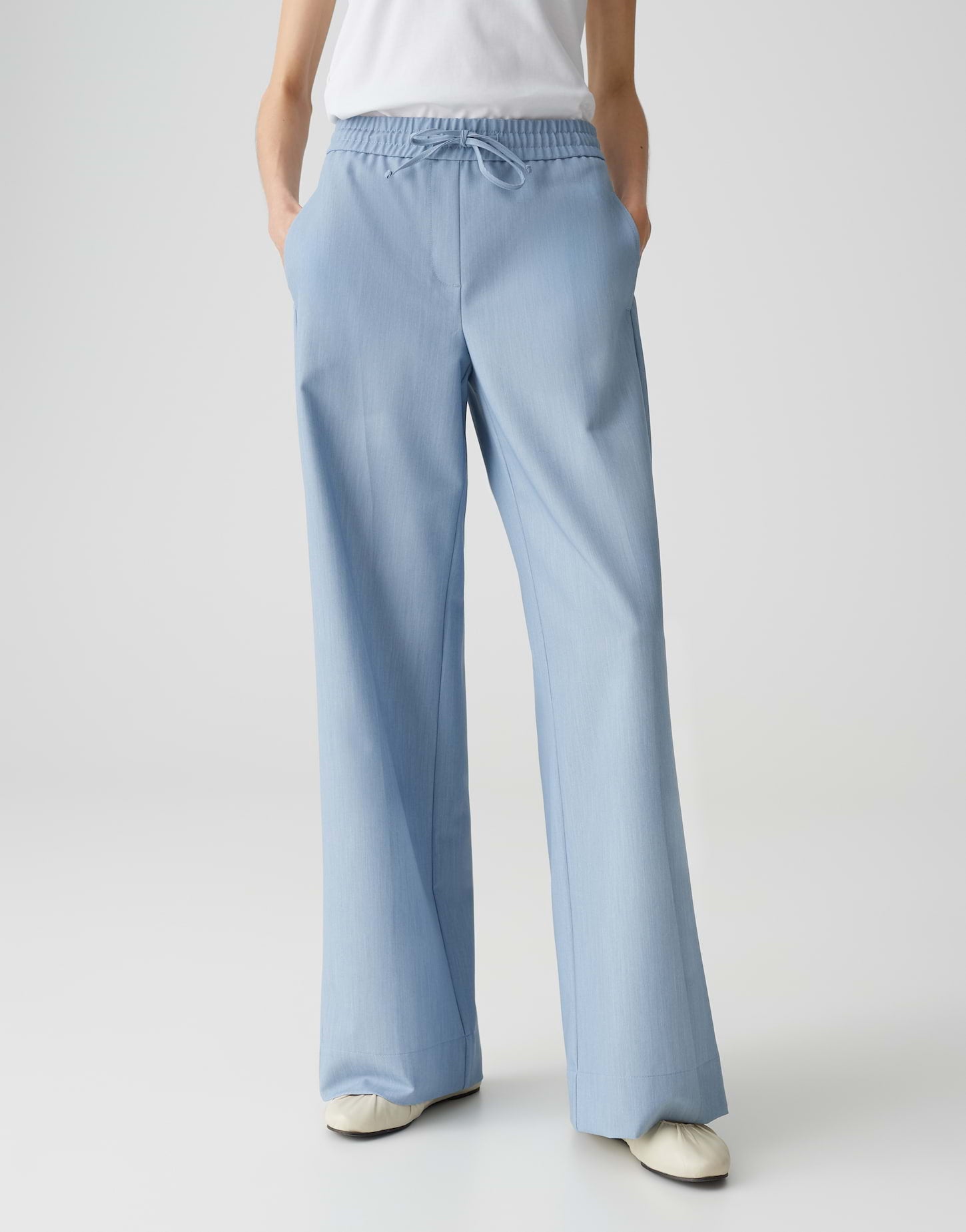 OPUS Businesshosen  hellblau