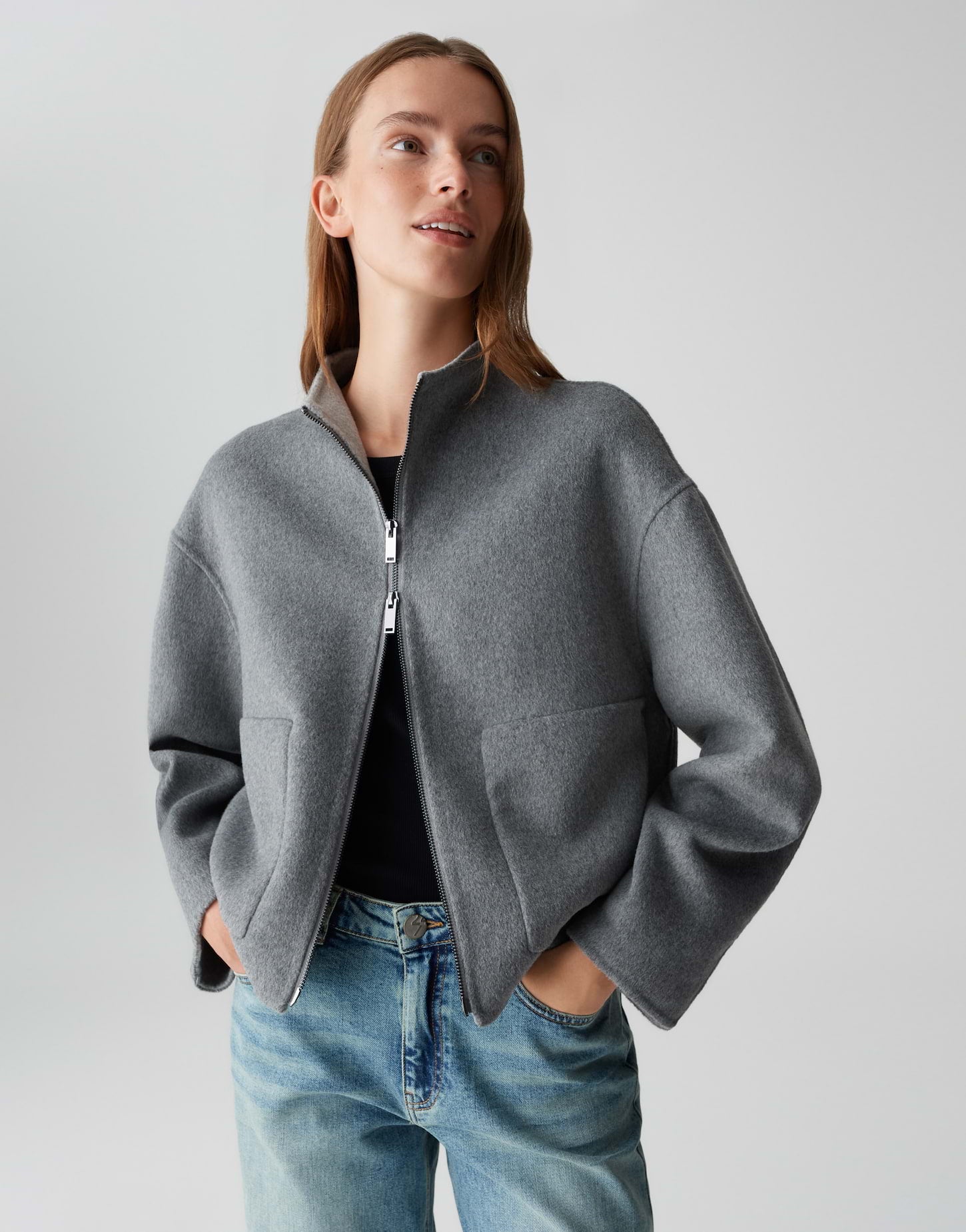 OPUS Leichte Jacken  grau