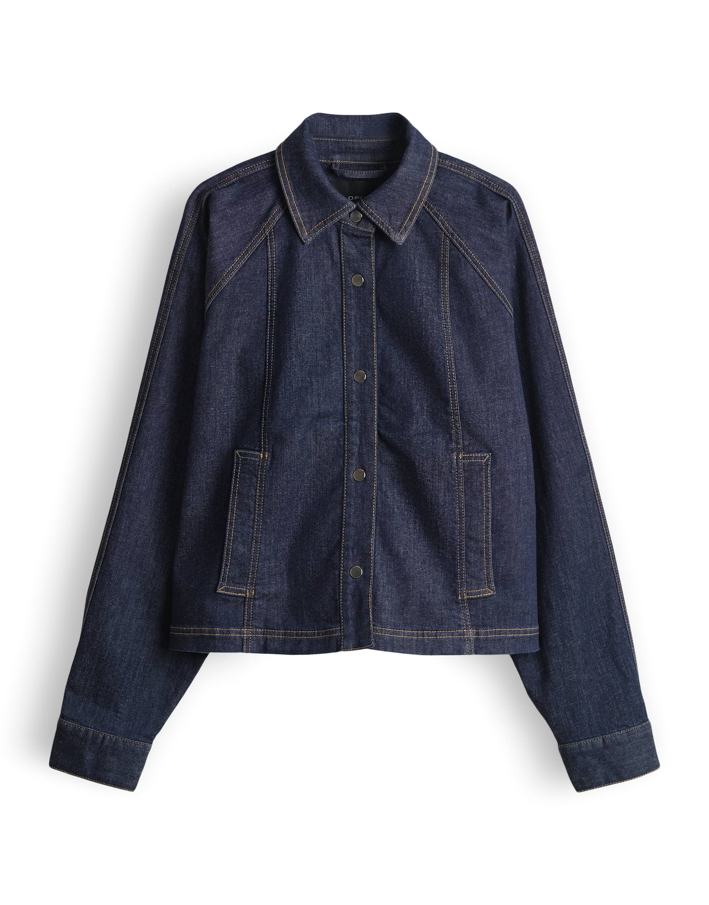 OPUS Jeansjacken dunkelblau