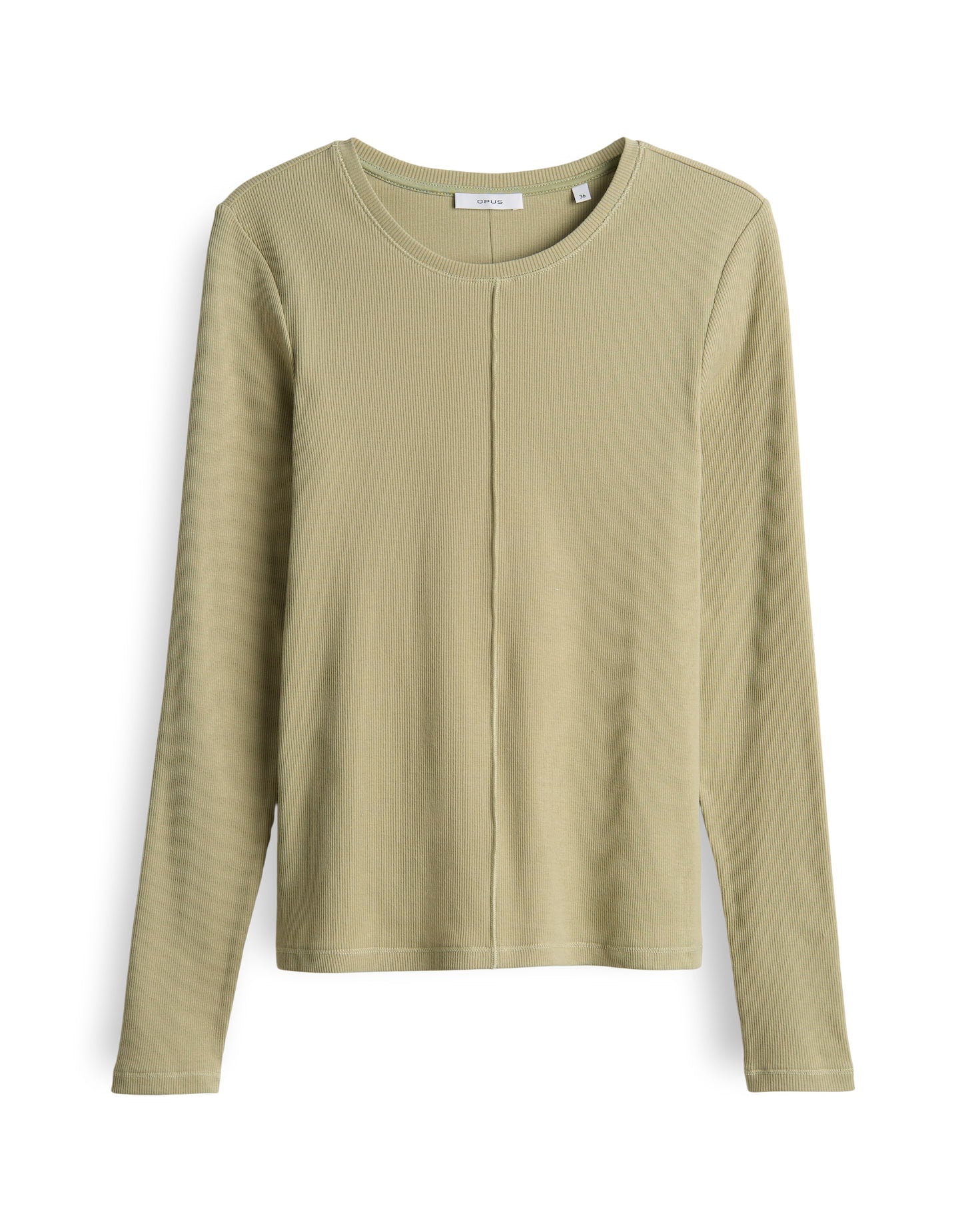 OPUS Langarmshirts hellgrün