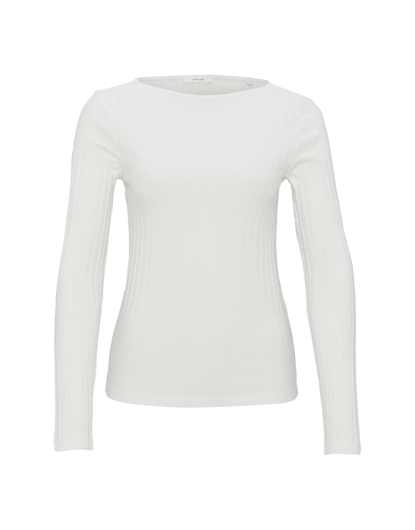 OPUS Langarmshirts weiß