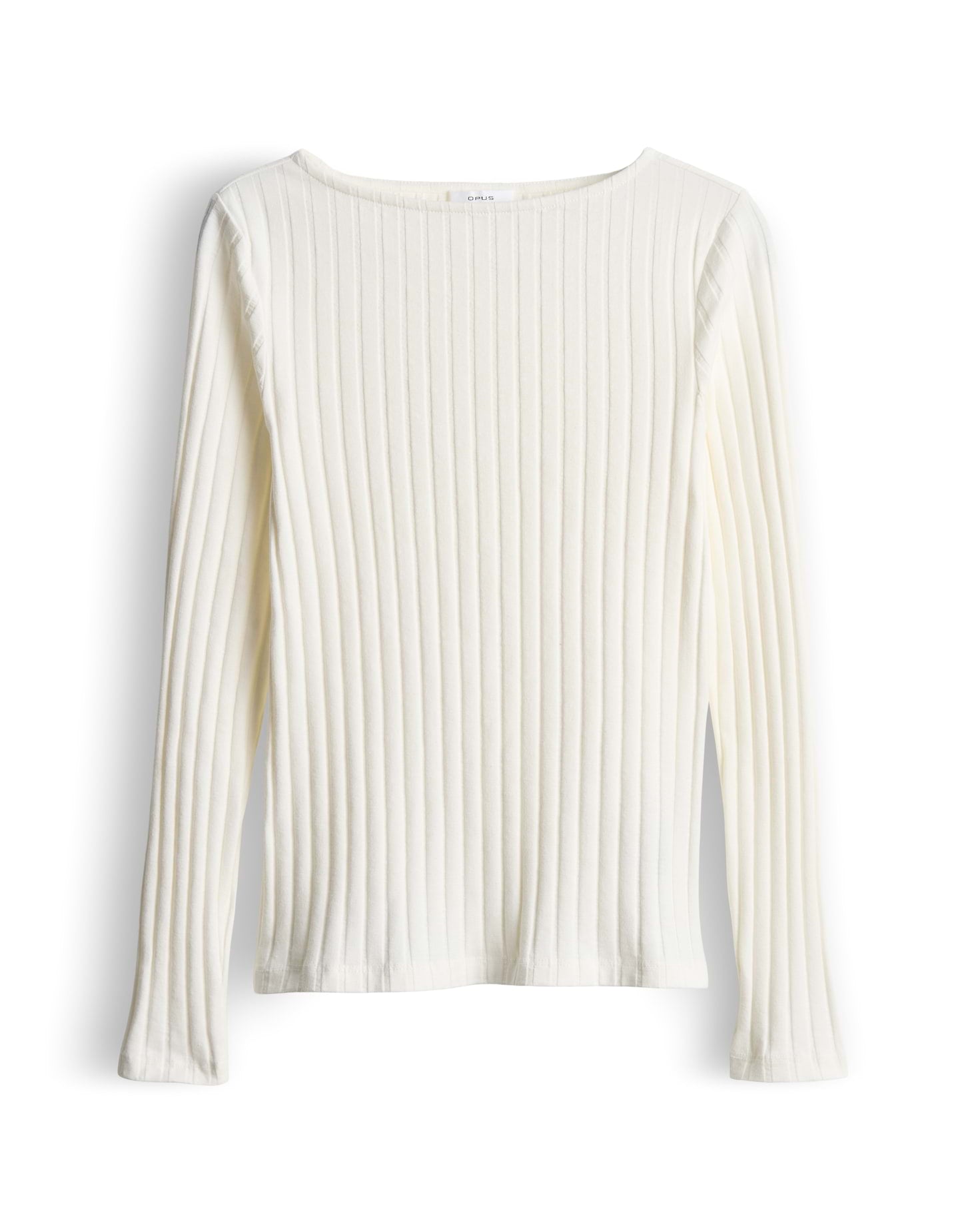 OPUS Langarmshirts  weiß