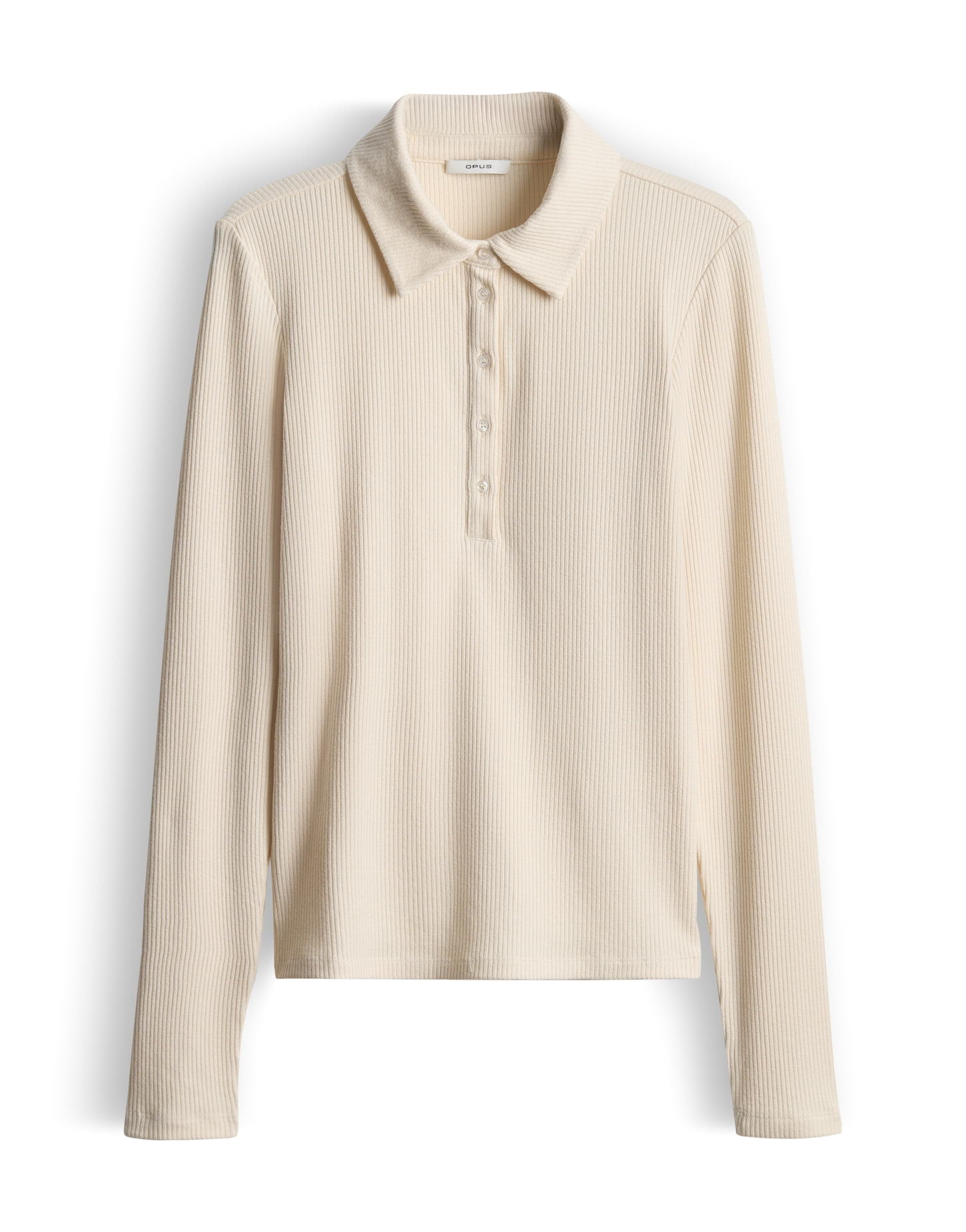 OPUS Langarmshirts creme