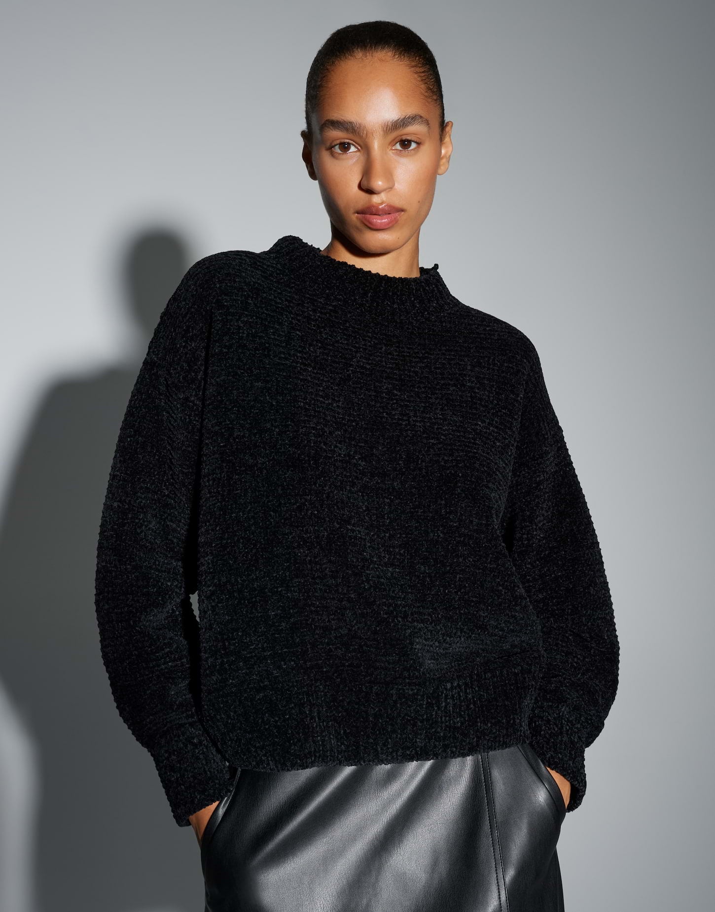 OPUS Pullover  schwarz