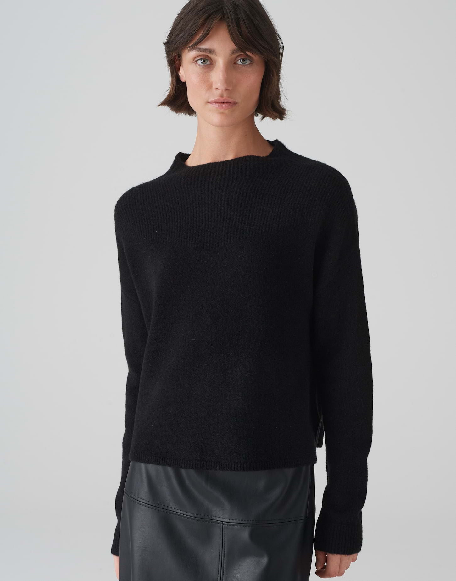 OPUS Pullover  schwarz