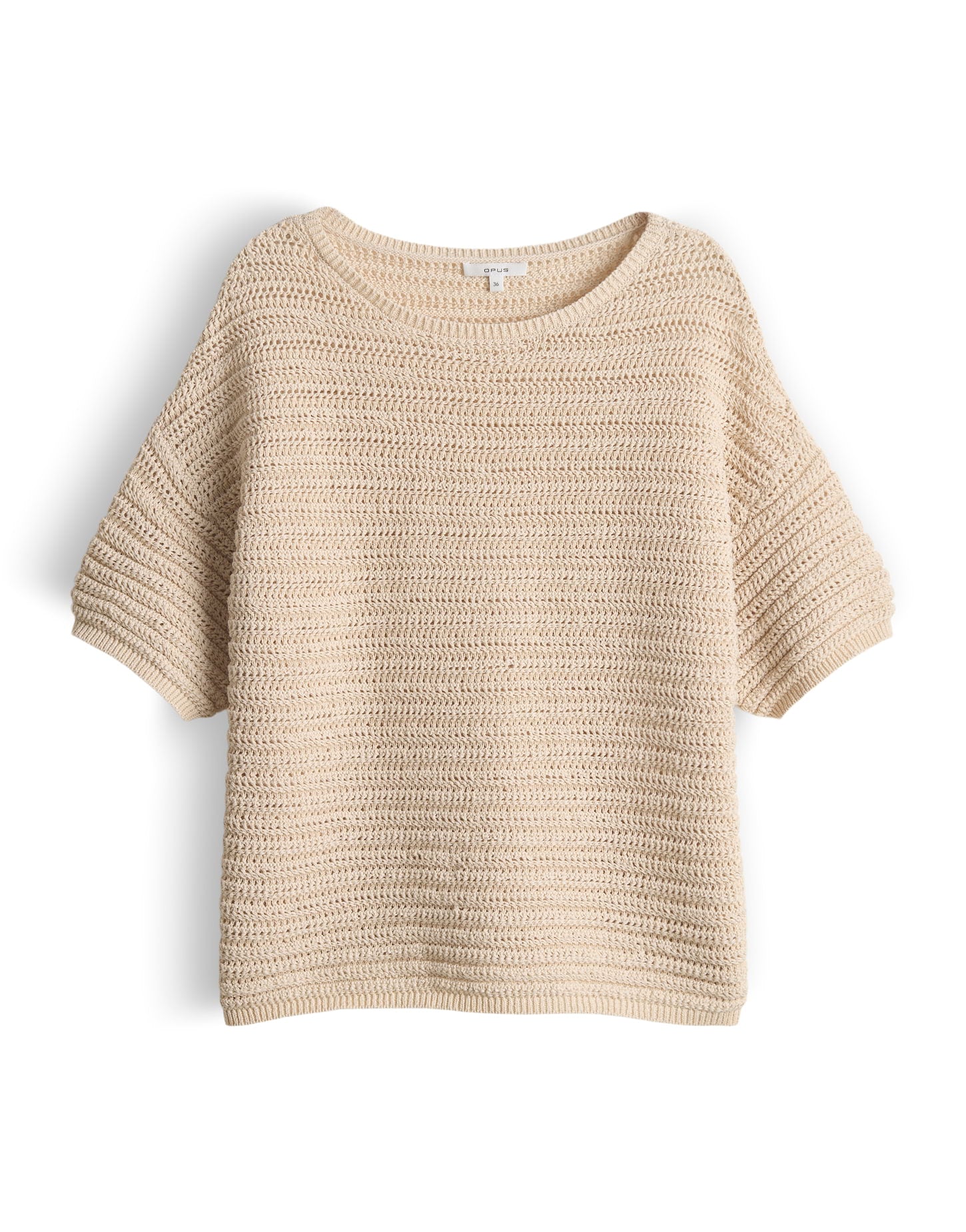 OPUS Pullover hellbraun