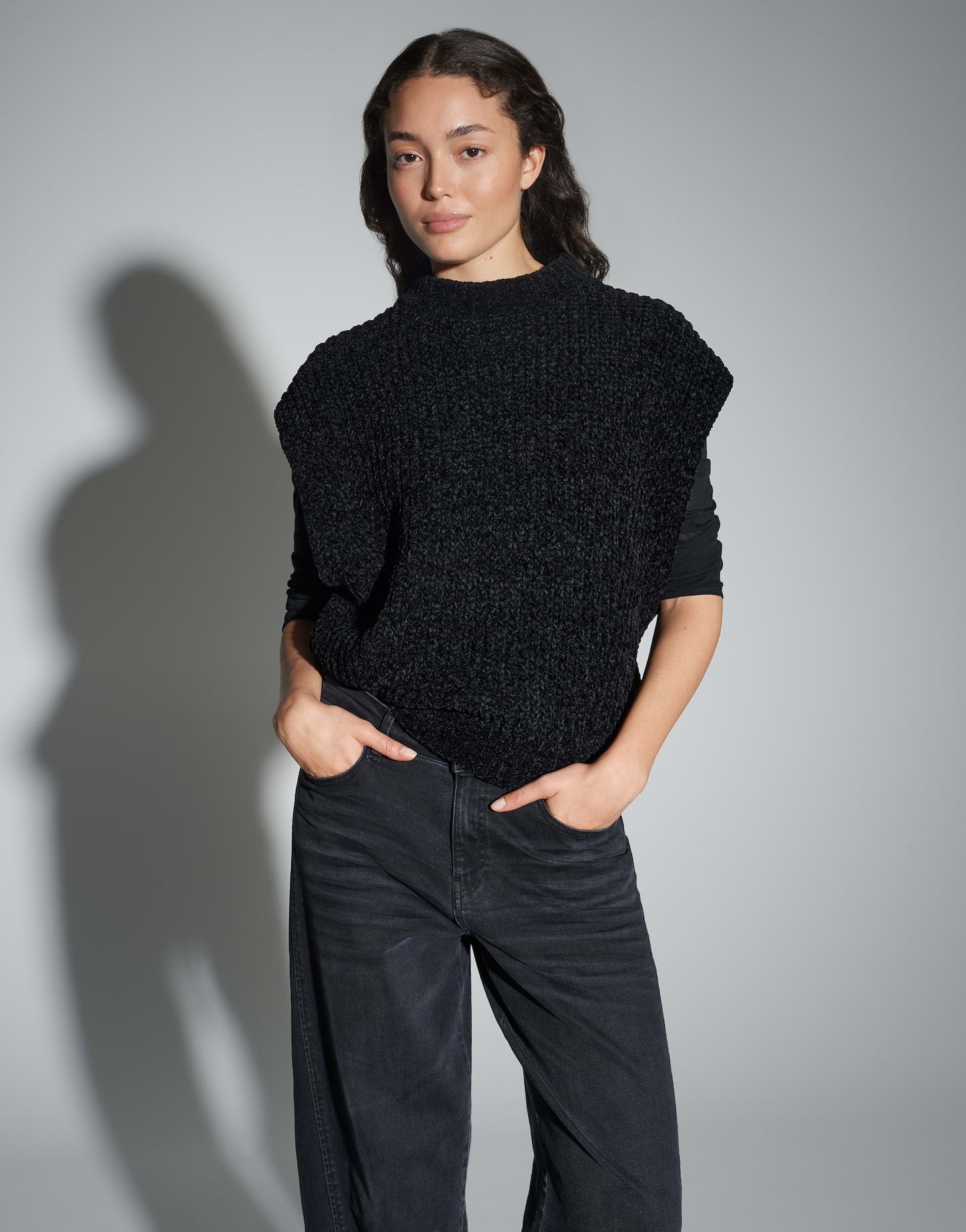 OPUS Pullunder  schwarz