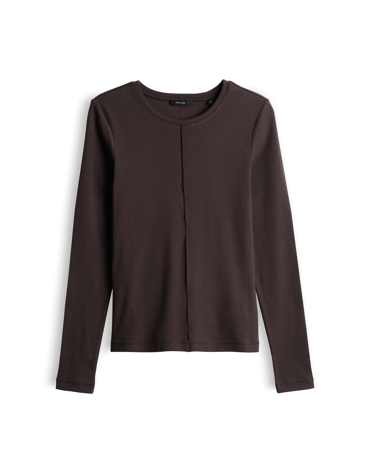 OPUS Langarmshirts braun