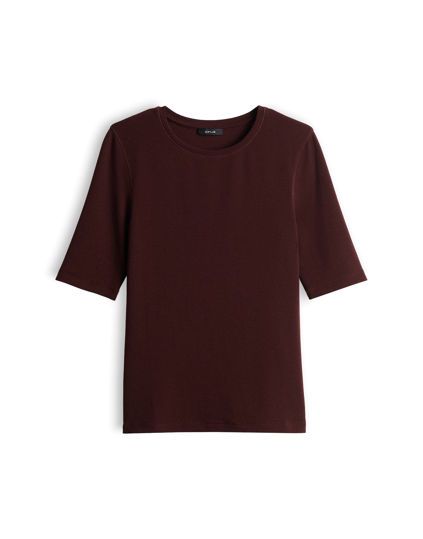 OPUS T-Shirts dunkelrot