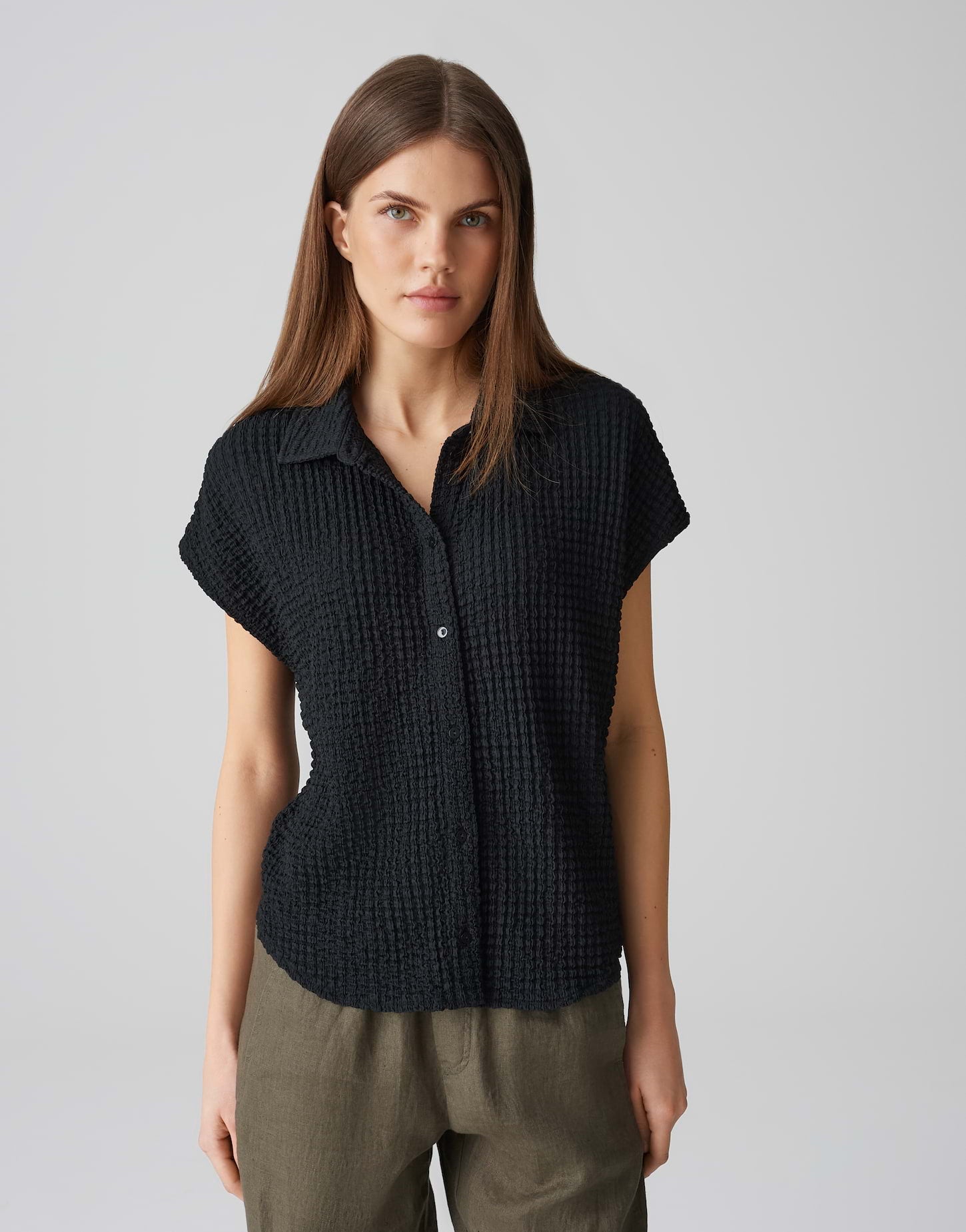 OPUS T-Shirts schwarz