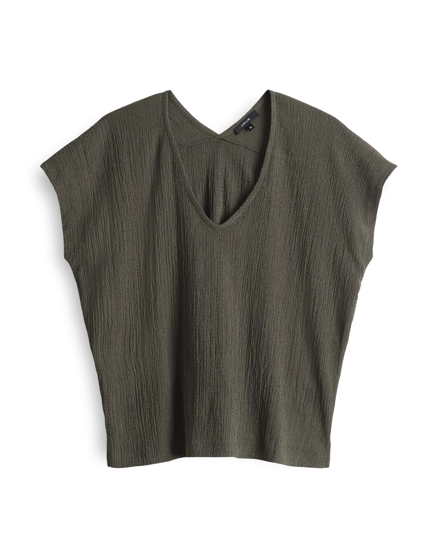 OPUS T-Shirts oliv