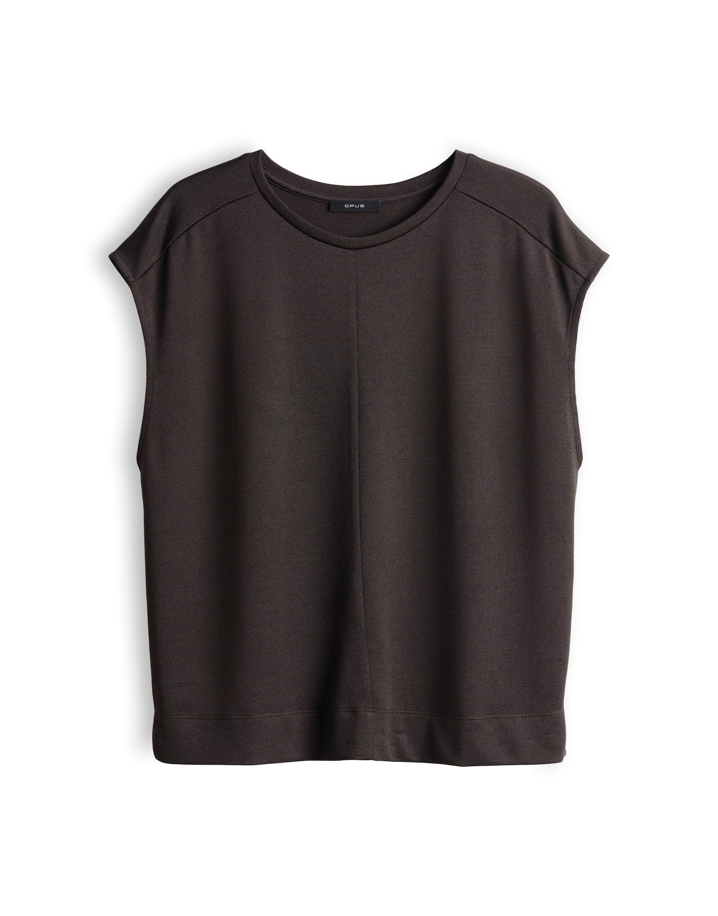 OPUS T-Shirts dunkelgrau