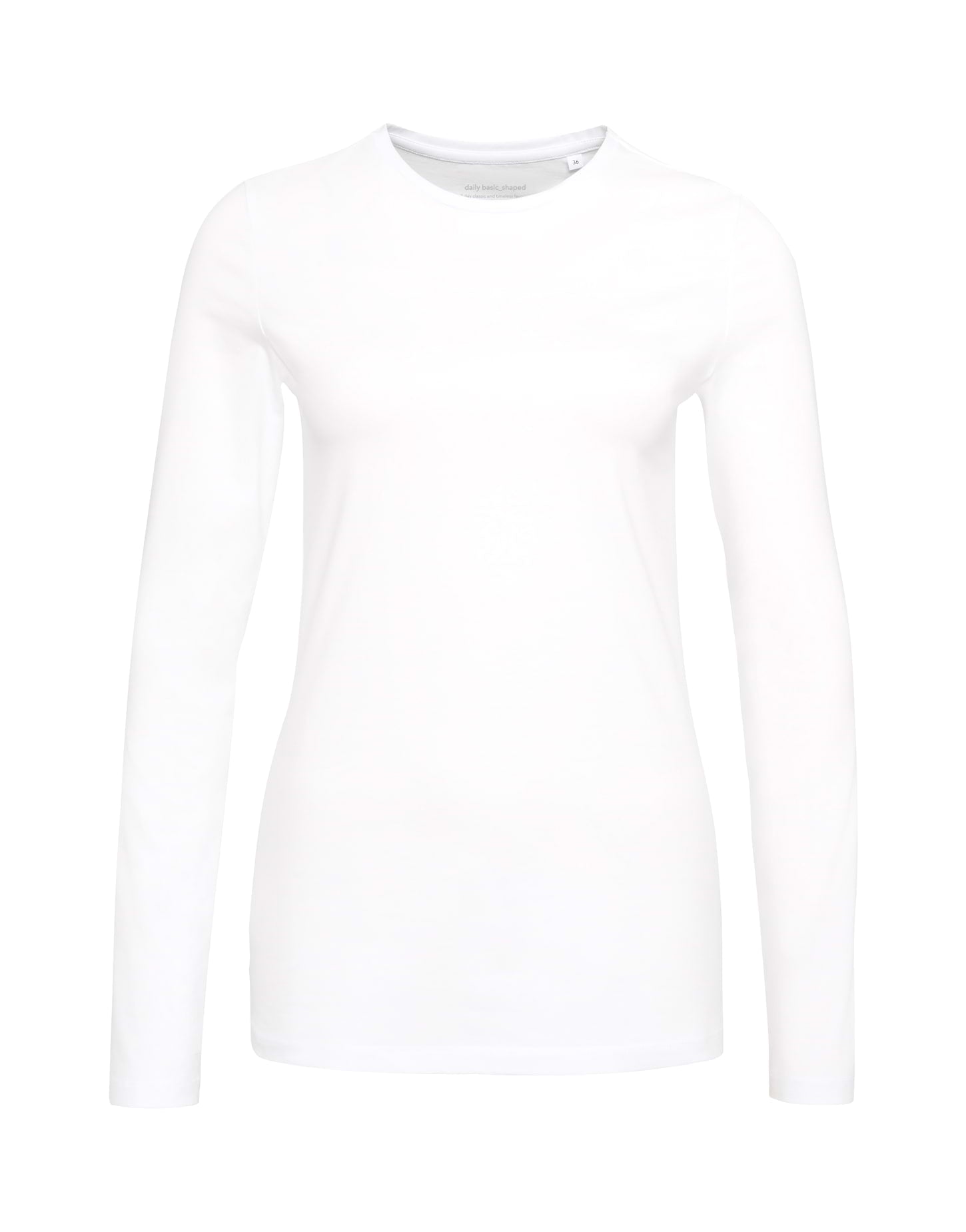 OPUS Langarmshirts weiß